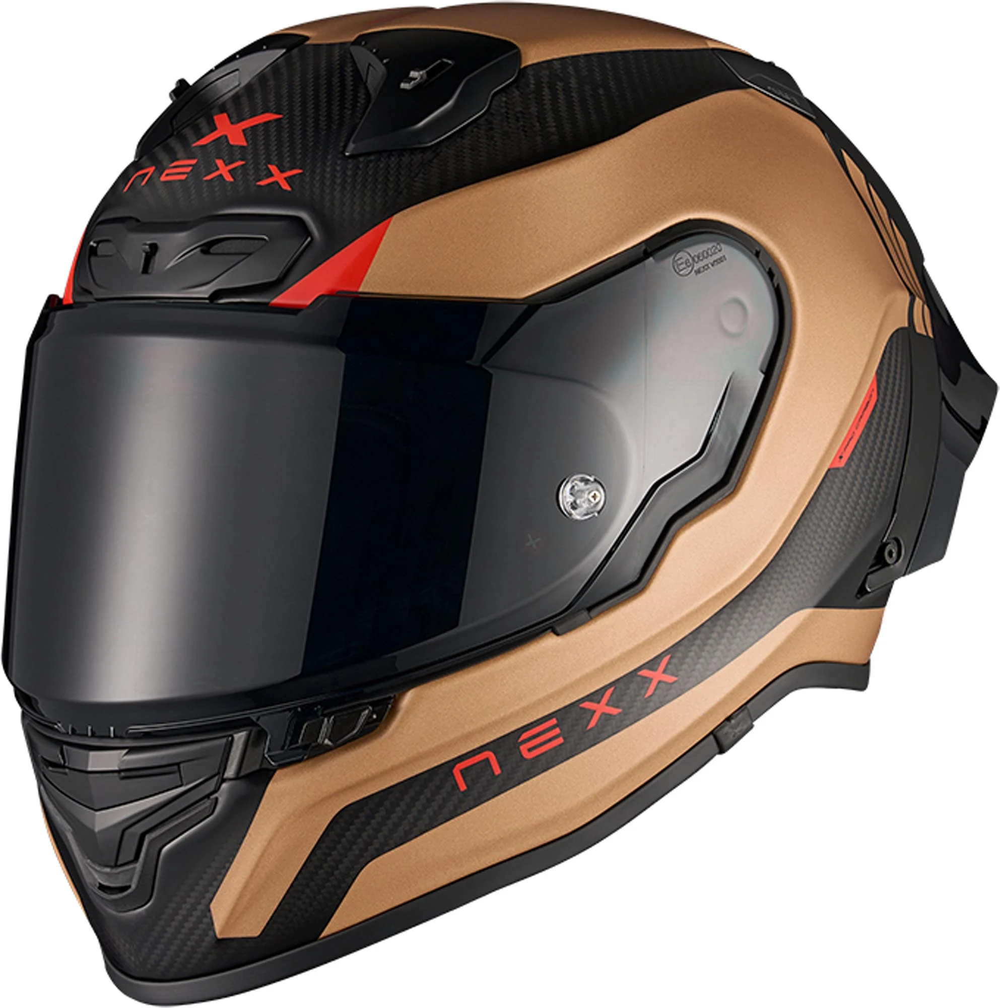Nexx X.R3R Apex Carbon Helmet  black/brown
