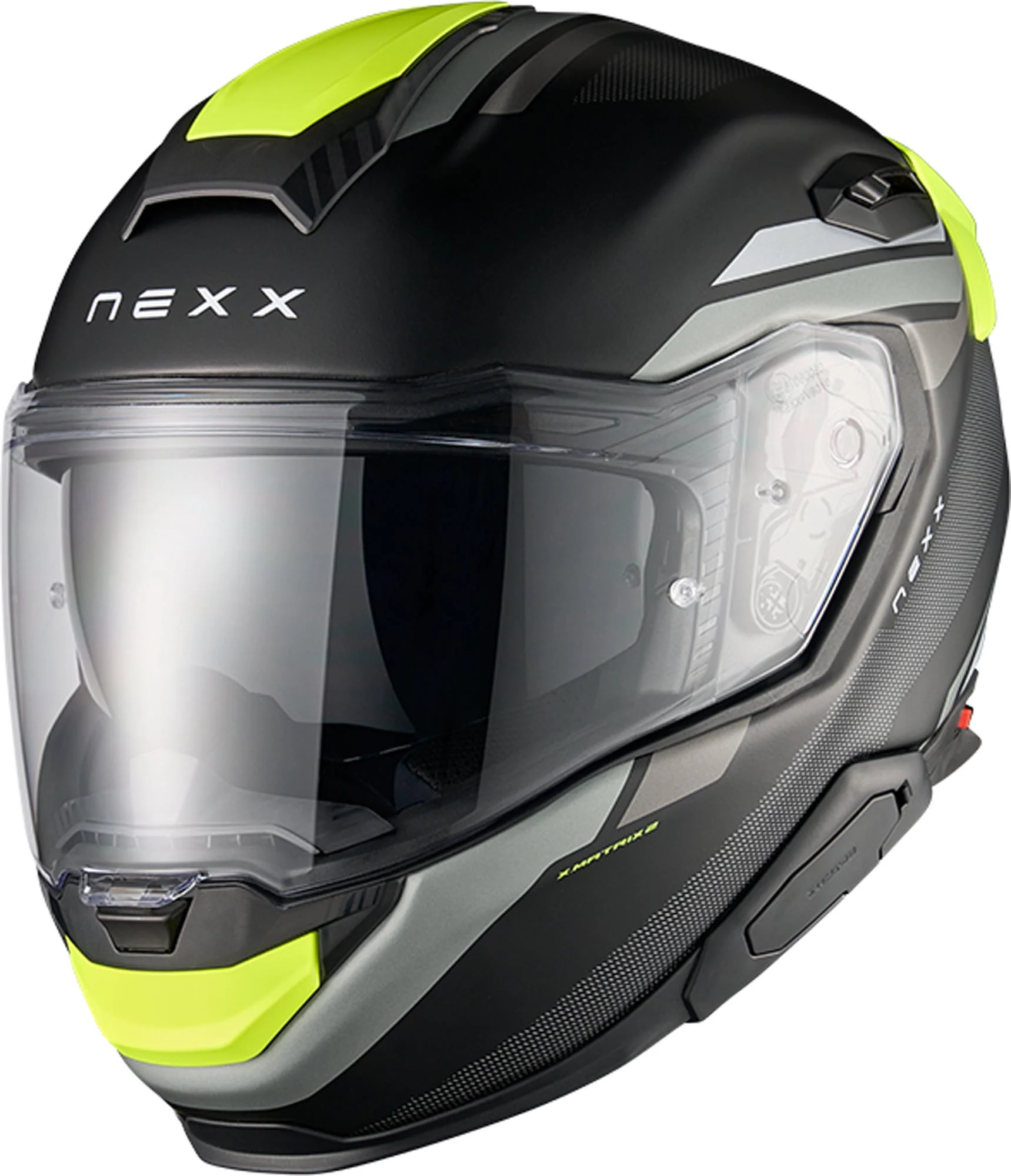 Nexx X.TR Quanta Helmet  black/neon/yellow