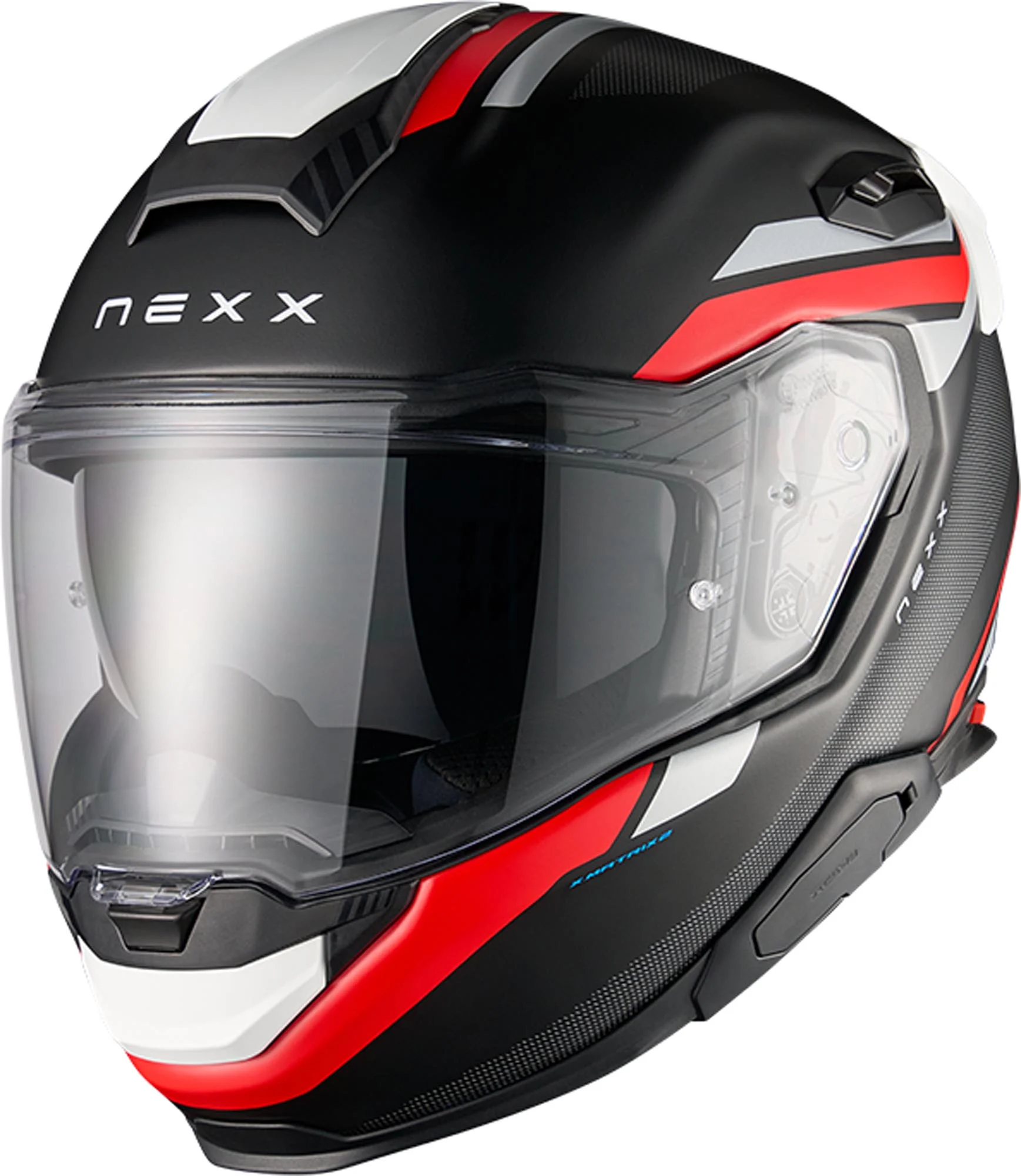 Nexx X.TR Quanta Helmet  black/white/red