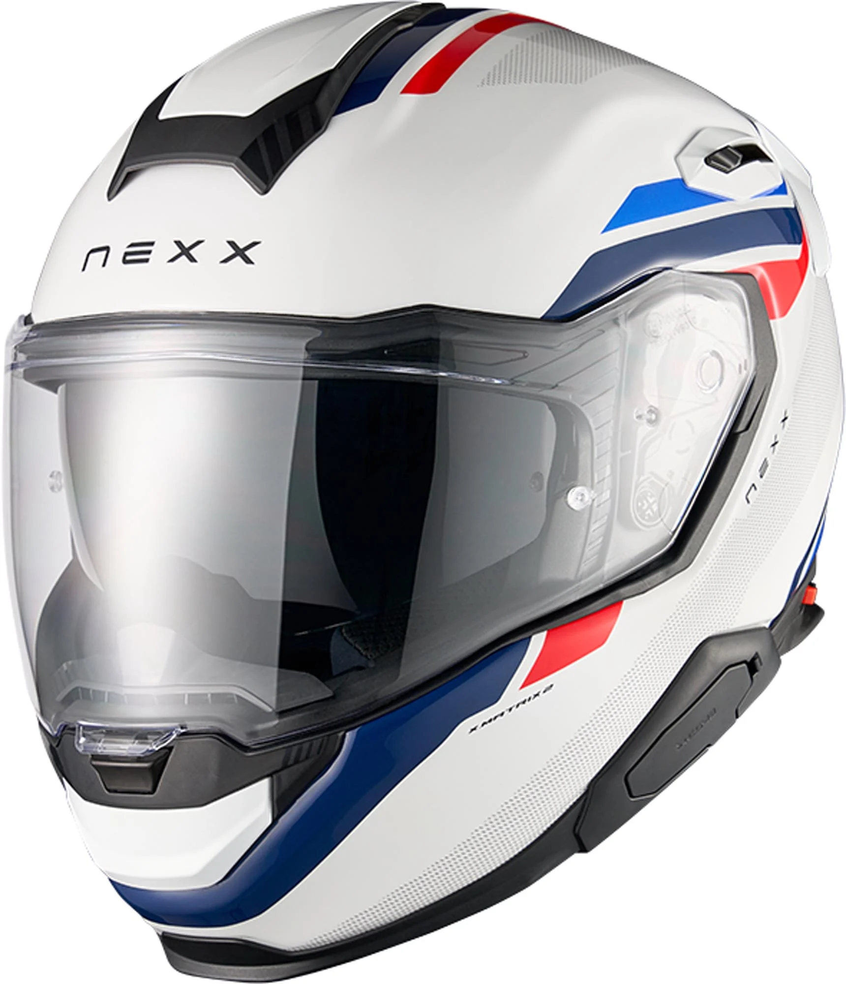 Nexx X.TR Quanta Helmet  white/blue/red