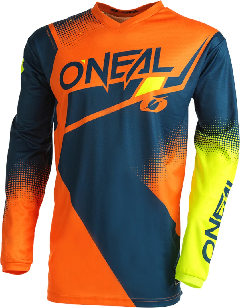 Oneal Element Racewear V.22 Motocross Jersey blue/orange