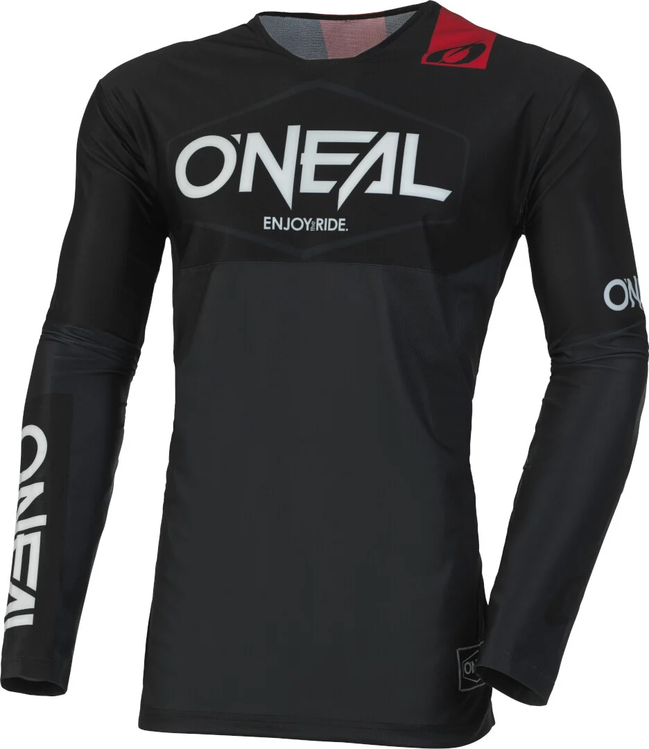 Oneal Mayhem Hexx Motocross Jersey black/grey