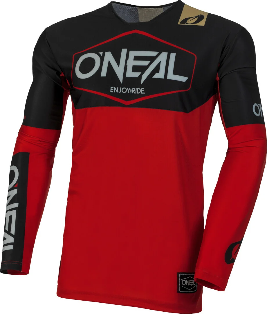 Oneal Mayhem Hexx Motocross Jersey black/red