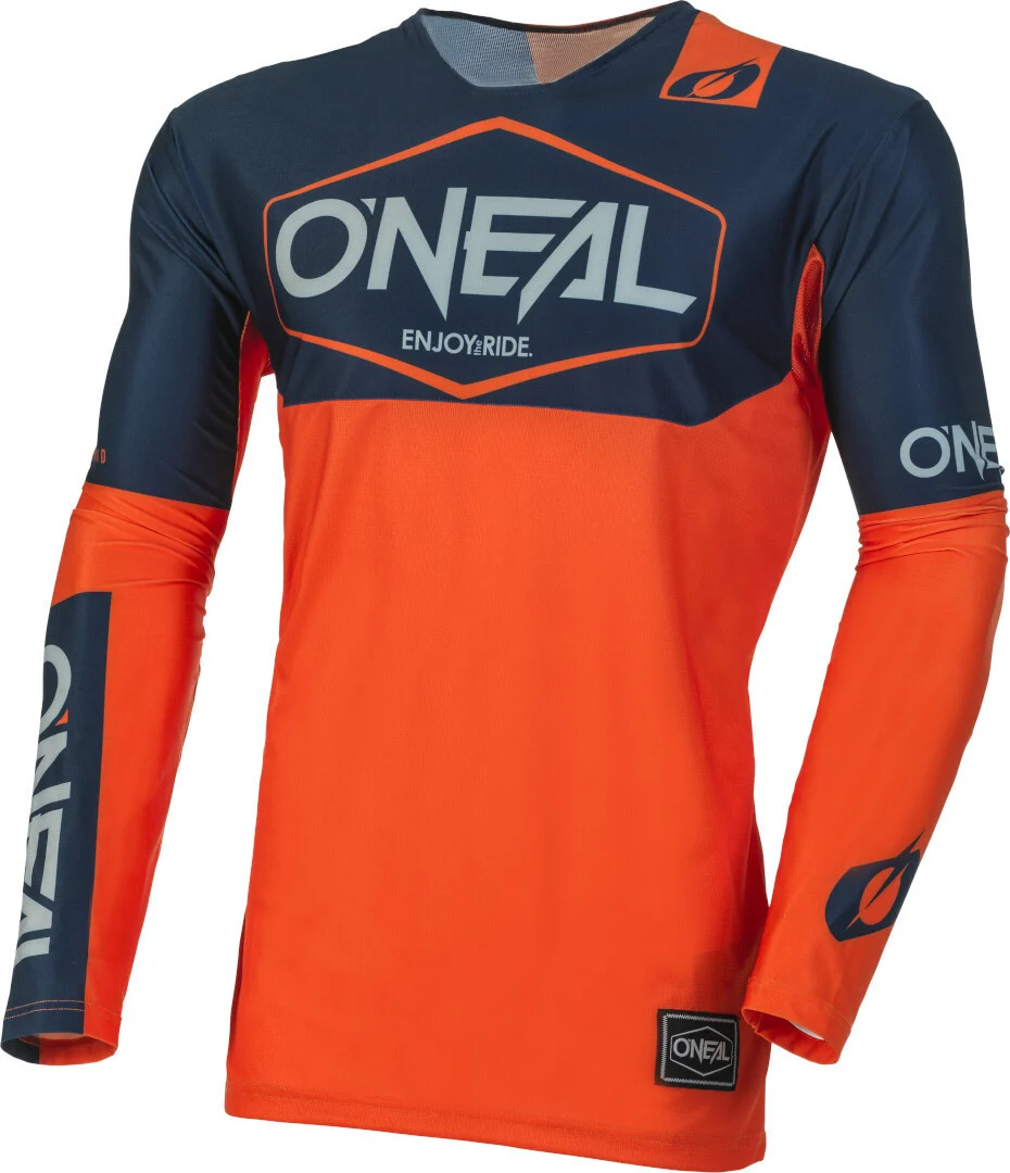 Oneal Mayhem Hexx Motocross Jersey blue/orange