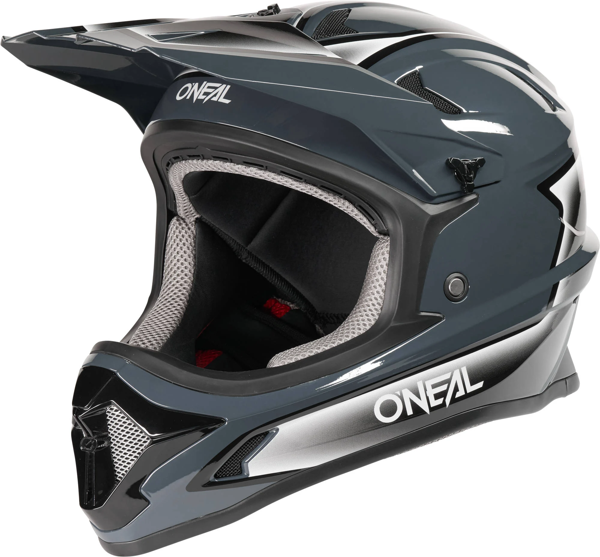 Oneal SONUS SLICK Downhill Helm black/grey