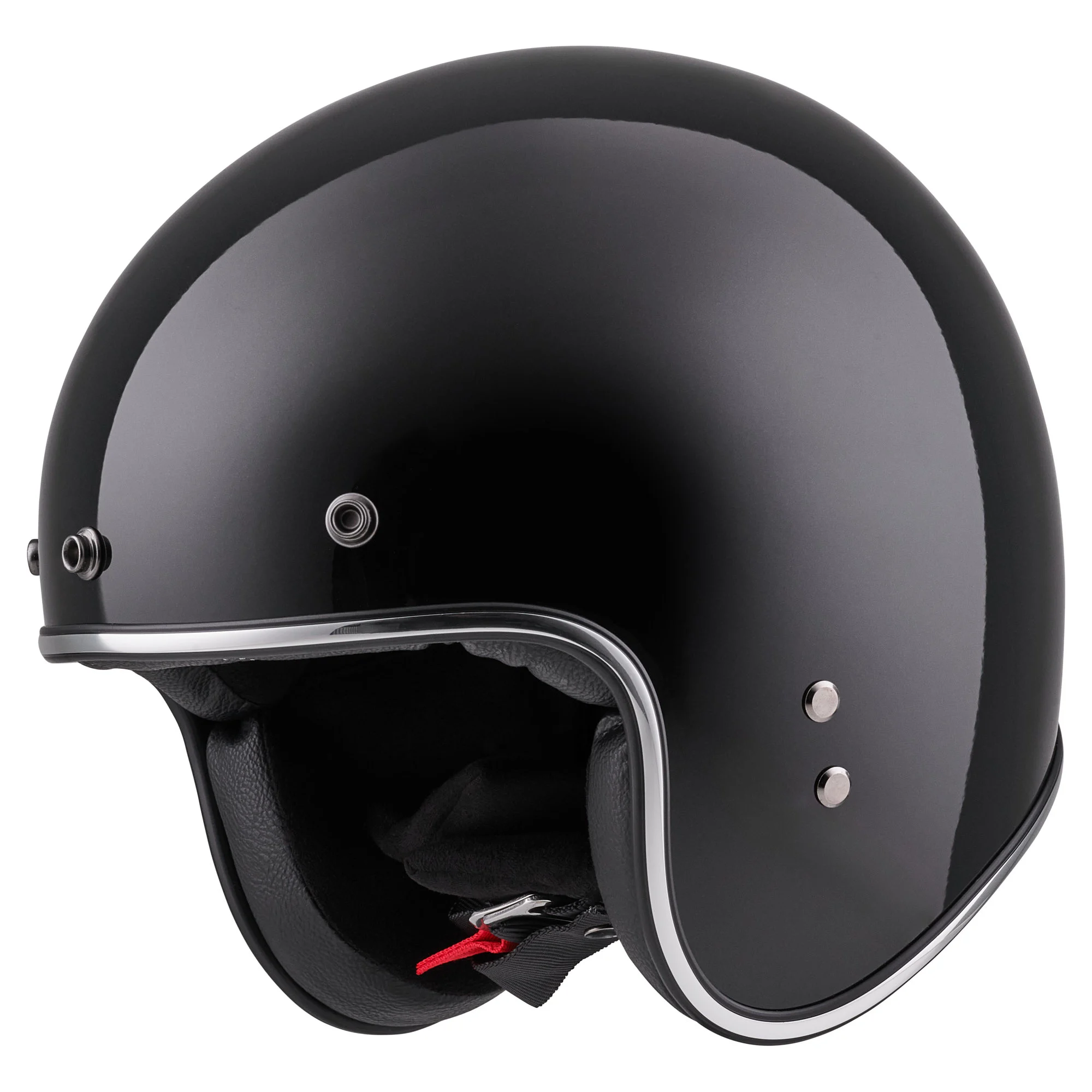 Peroz Jidre Open-Face Helmet black metallic
