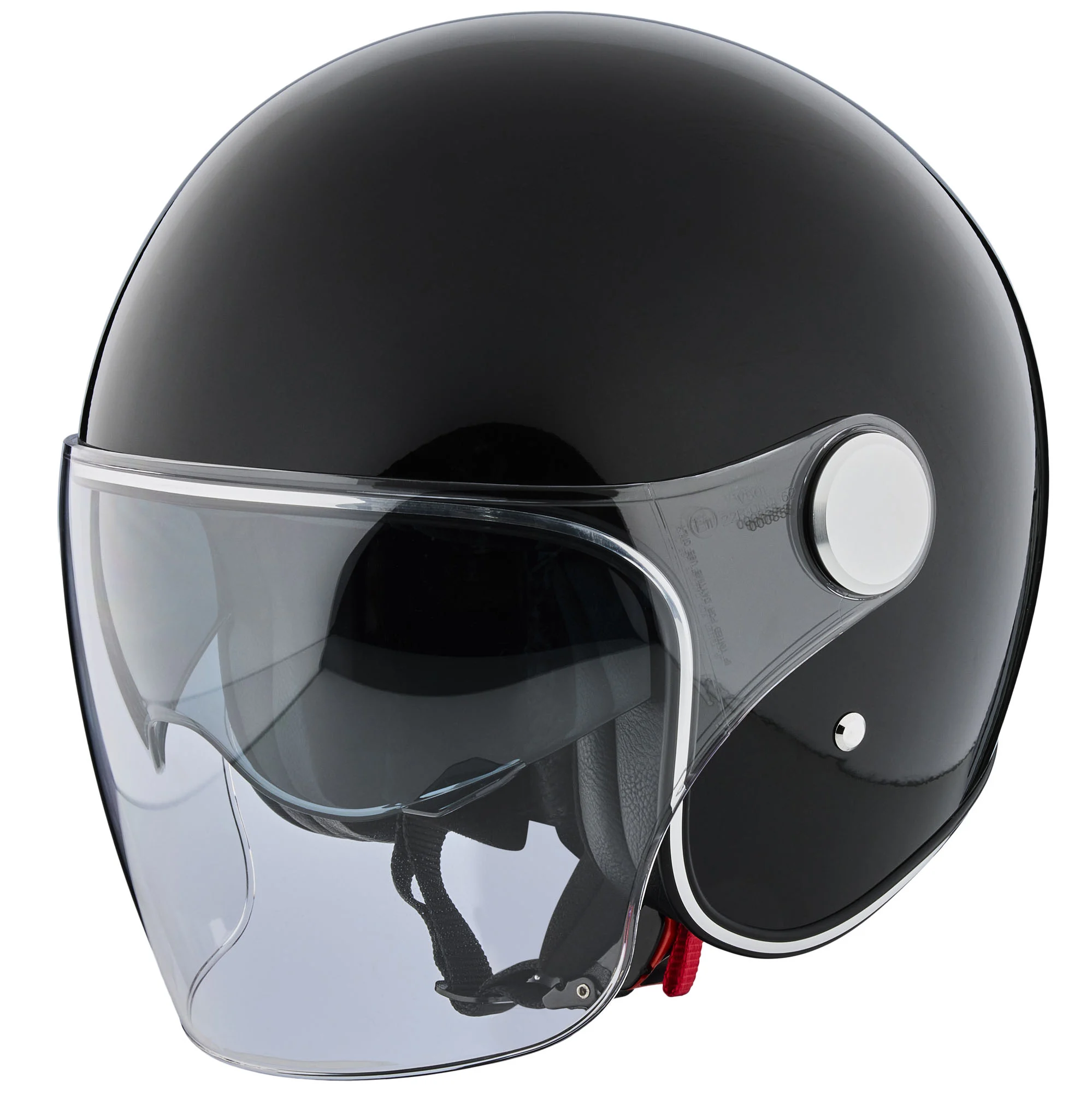 Peroz Viagi Open-Face Helmet black metallic