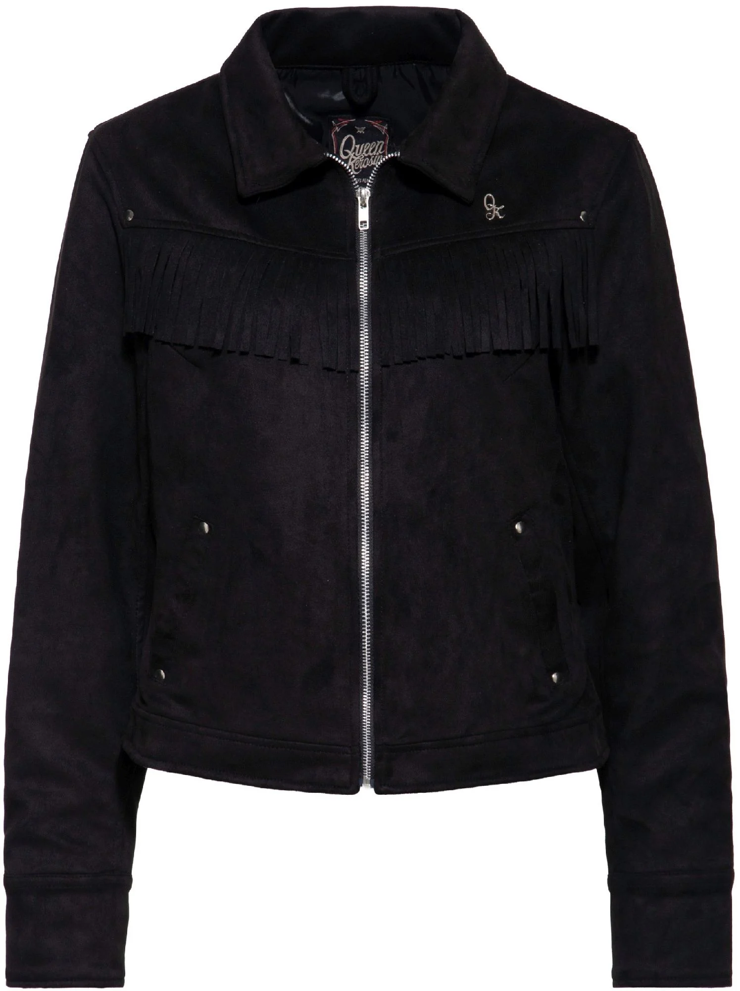 Queen Kerosin Western Ladies Jacket black