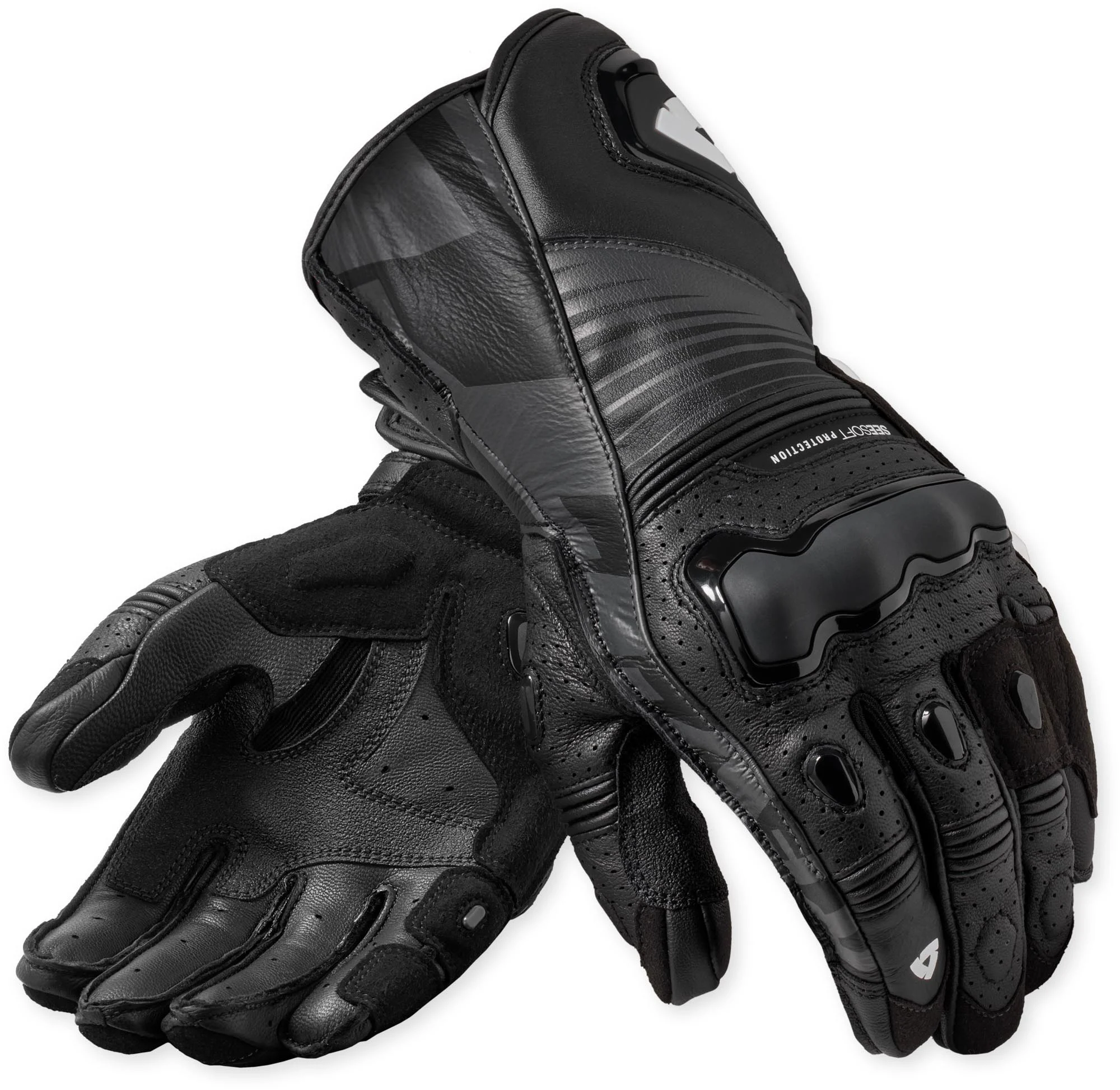 Revit Argon 3 perforated Motorcycle Gloves black