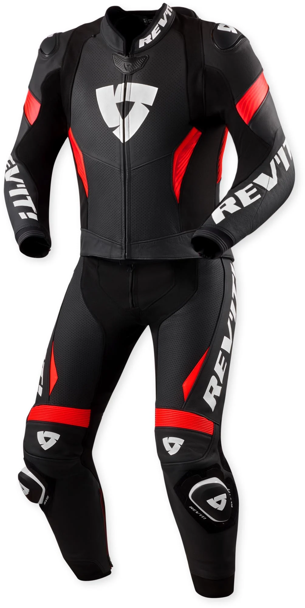 Revit Argon 3 perforated Two Piece Motorcycle Leather Suit
