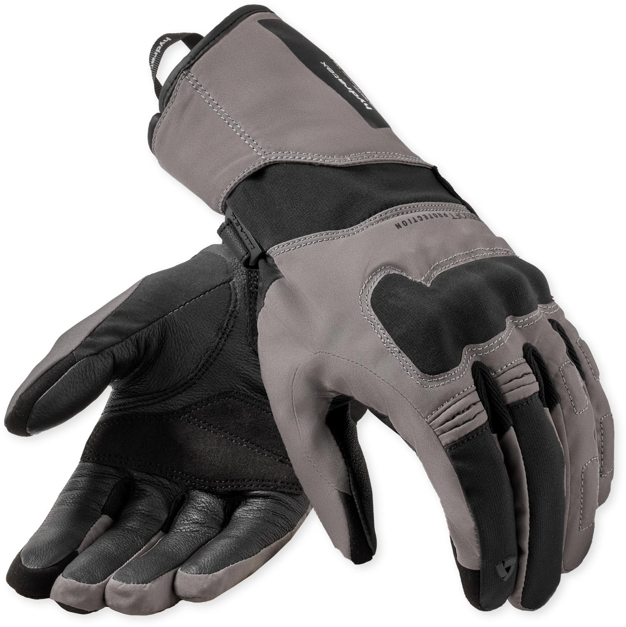 Revit Convergent H2O waterproof Ladies Motorcycle Gloves  grey/black