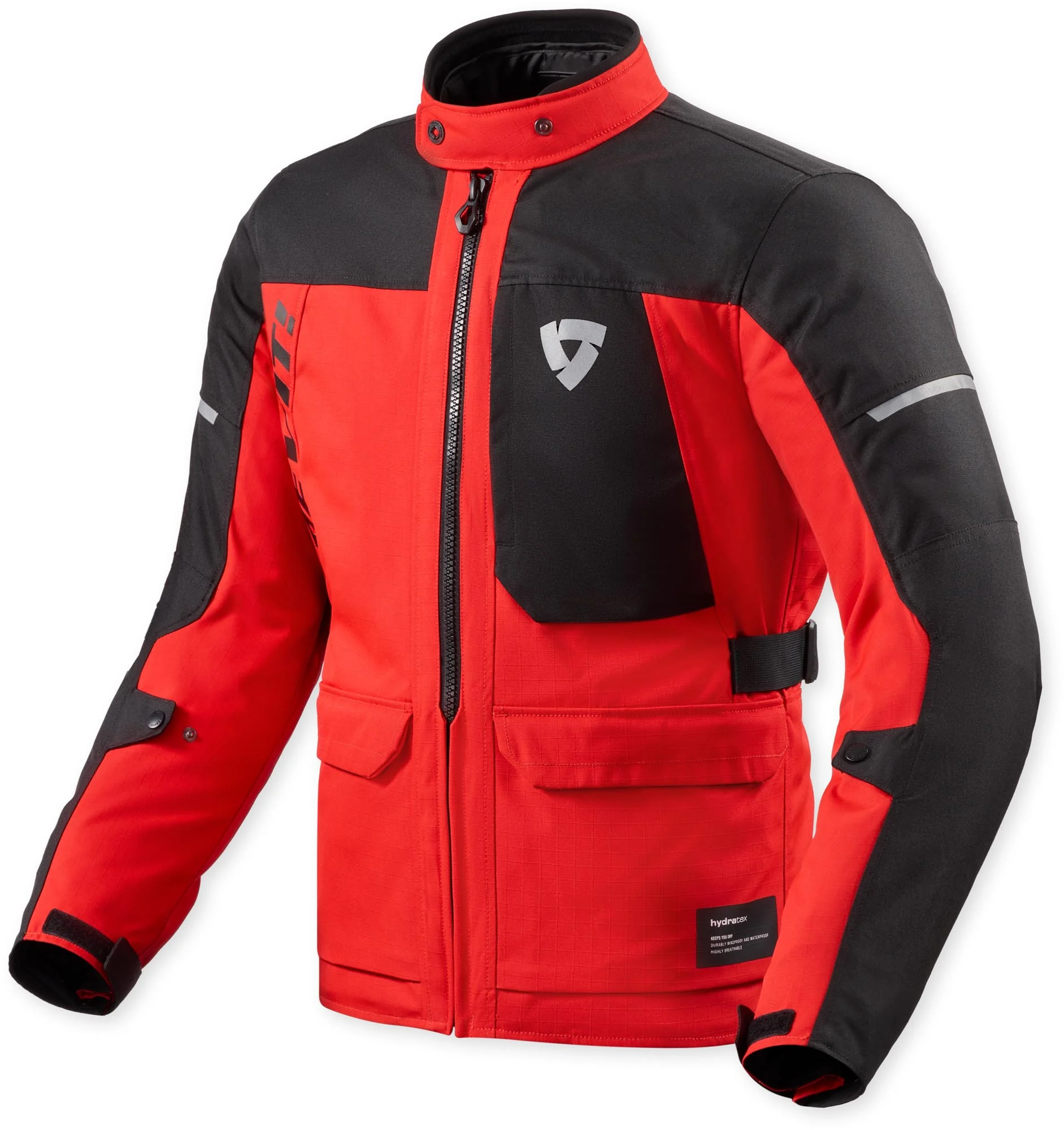 Revit Convergent H2O waterproof Motorcycle Textile Jacket red/black