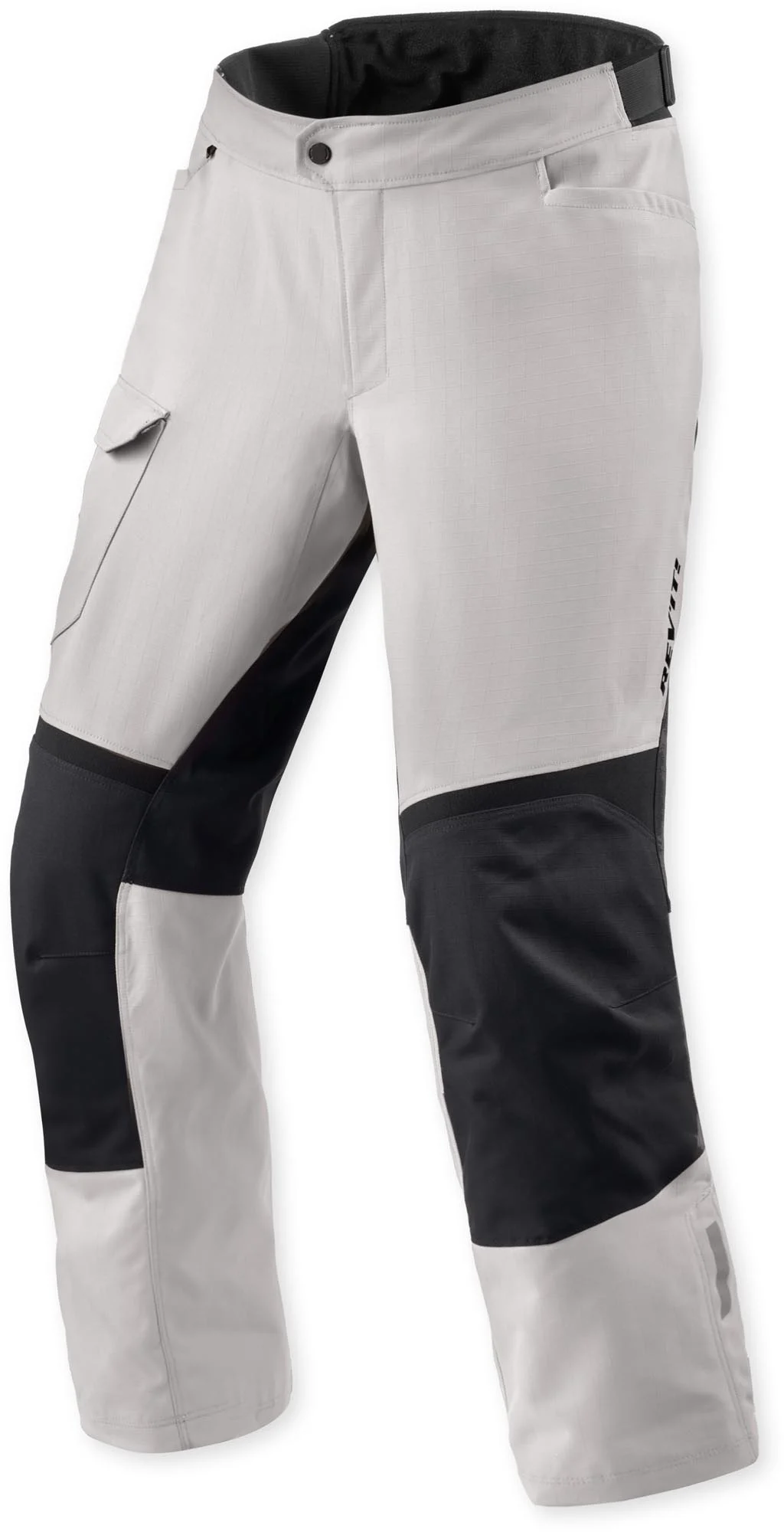 Revit Convergent H2O waterproof Motorcycle Textile Pants silver/black