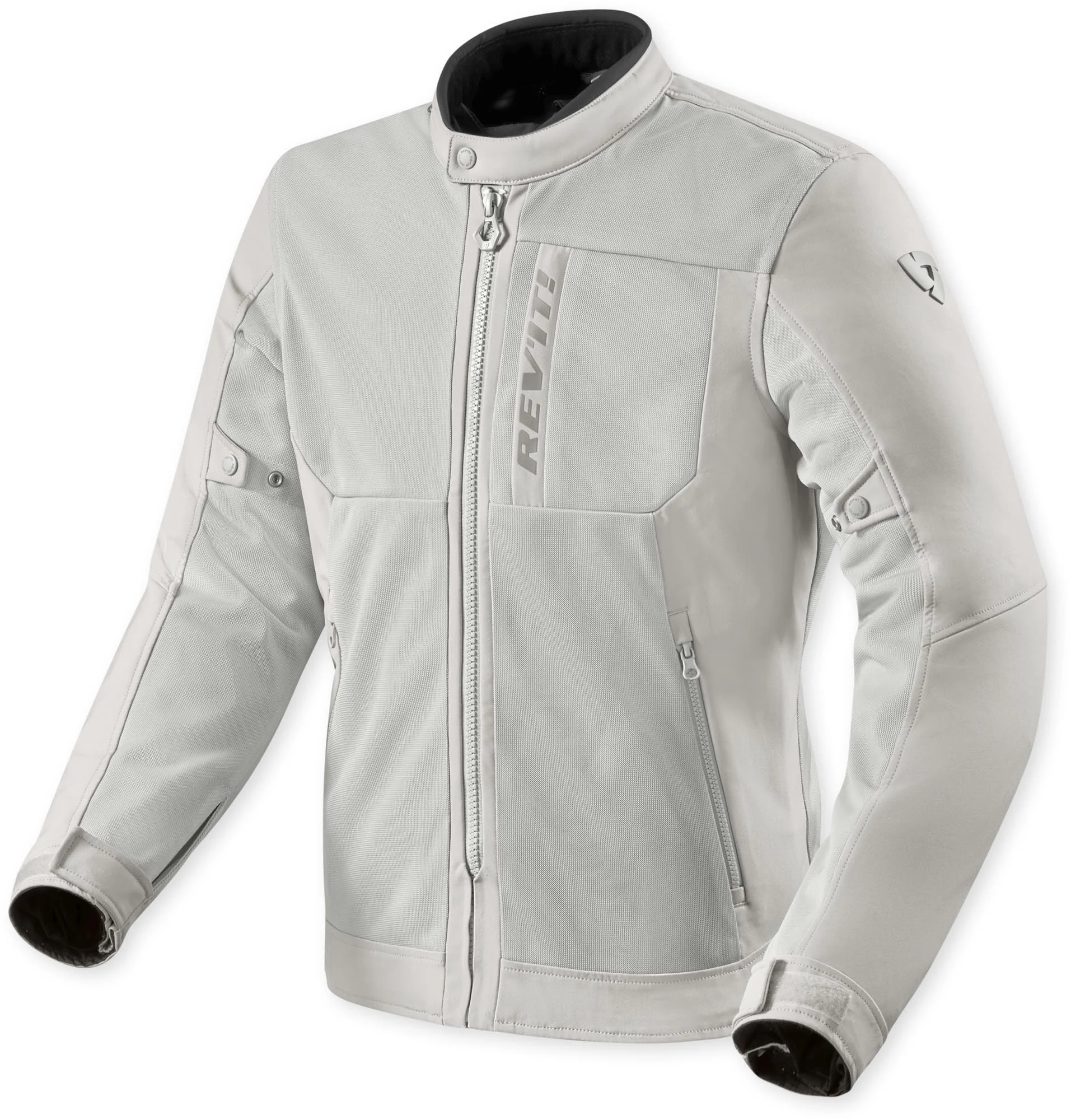 Revit Highcrest H2O waterproof Motorcycle Textile Jacket Silver