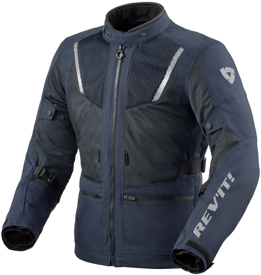Revit Levante 2 H2O Motorcycle Textile Jacket dark blue