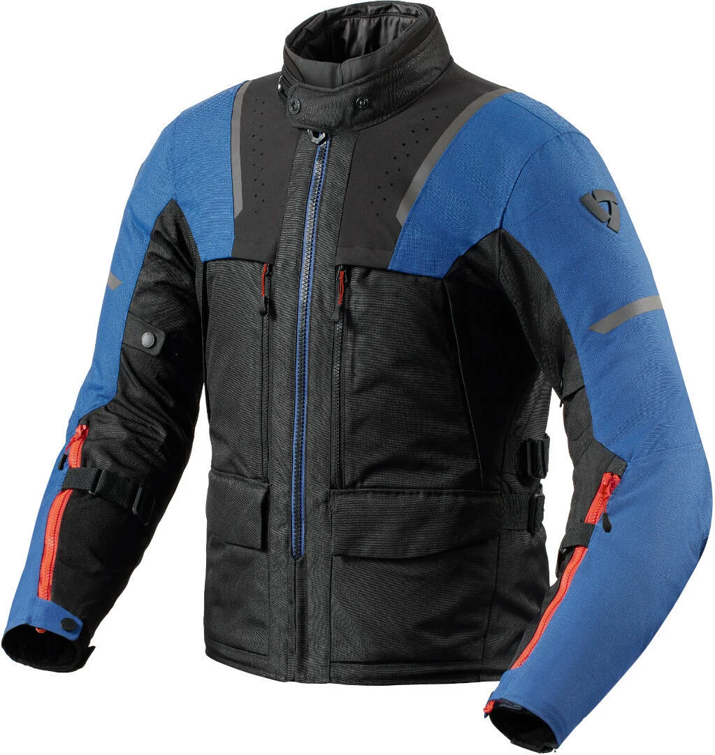 Revit Offtrack 2 H2O Motorcycle Textile Jacket black/blue