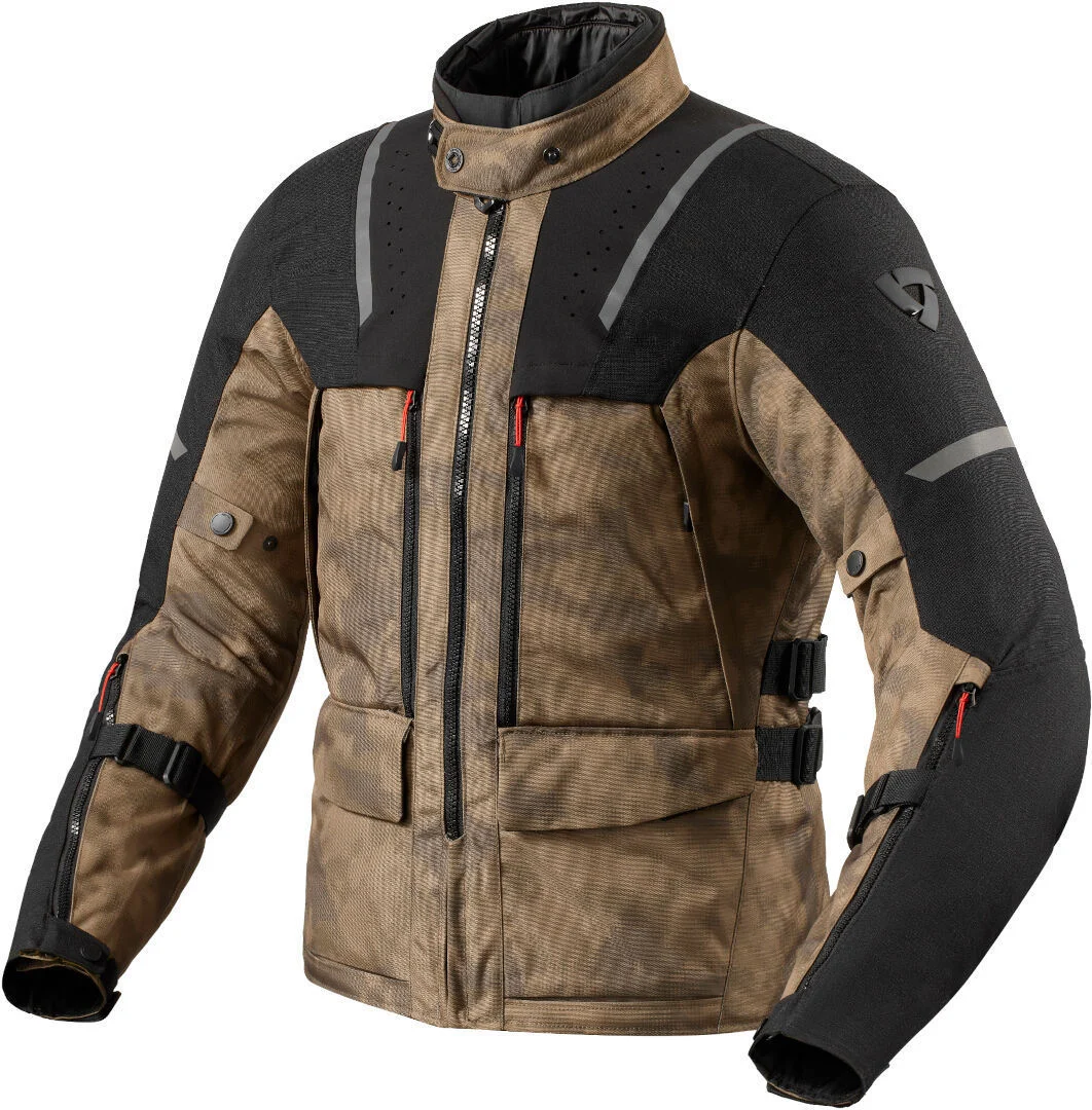Revit Offtrack 2 H2O Motorcycle Textile Jacket black/brown