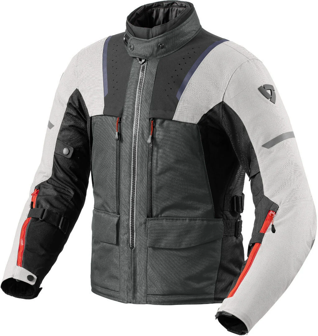Revit Offtrack 2 H2O Motorcycle Textile Jacket silver/anthracite