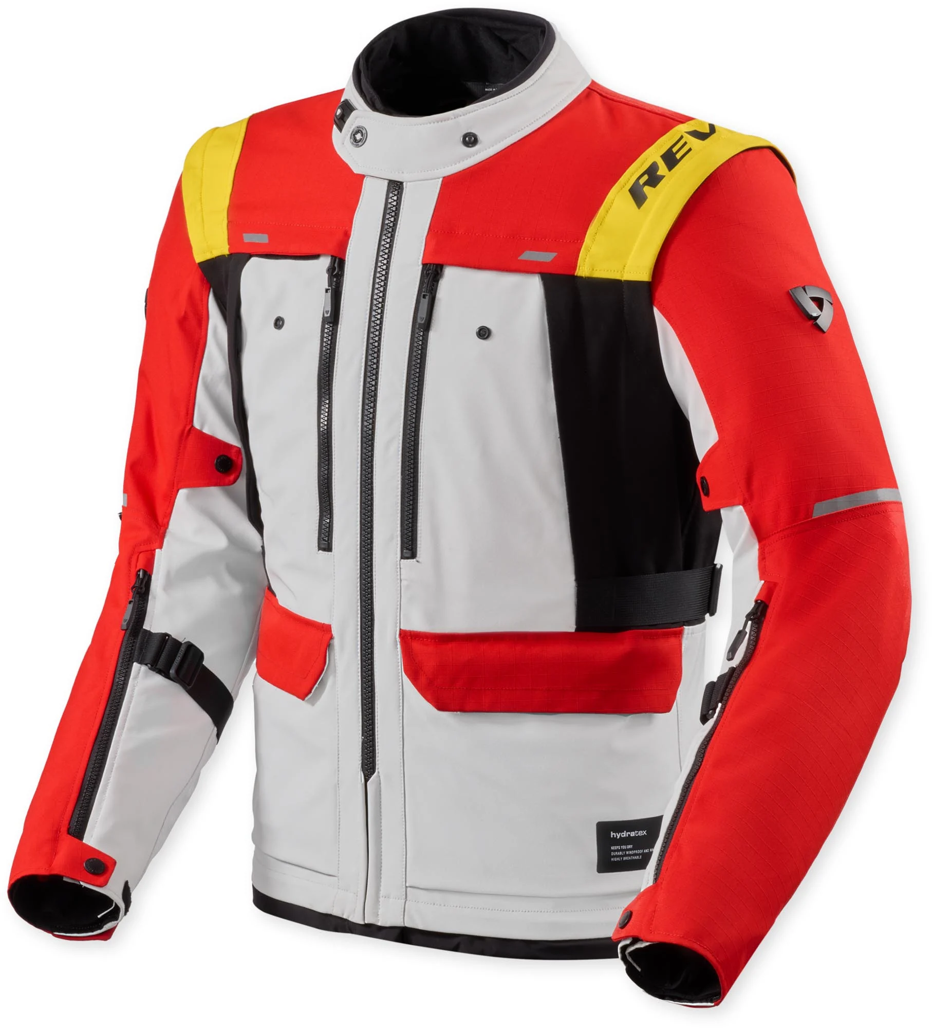 Revit Offtrack 3 H2O waterproof Motorcycle Textile Jacket red/white