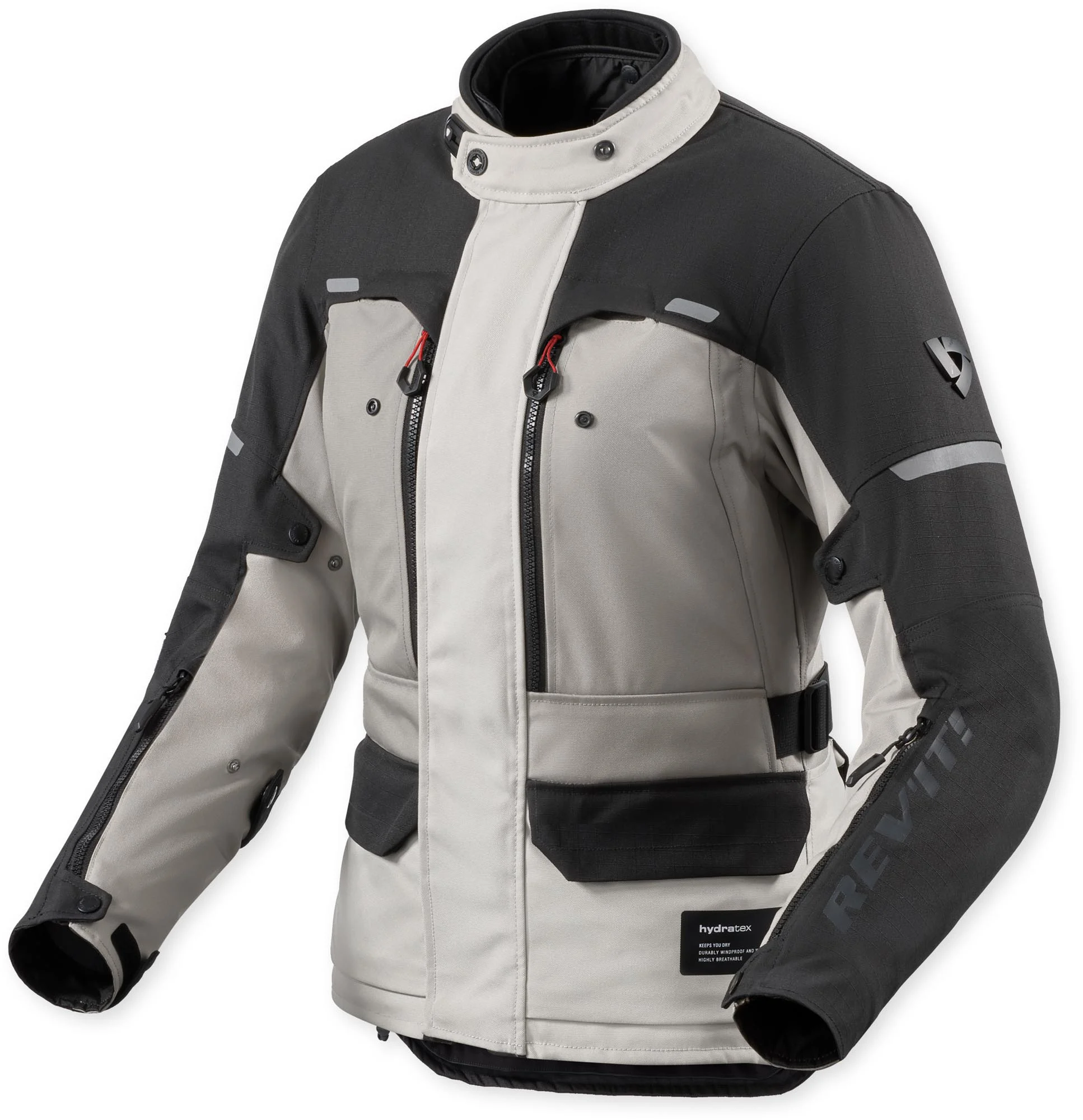 Revit Outback 5 H2O waterproof Ladies Motorcycle Textile Jacket silver/black