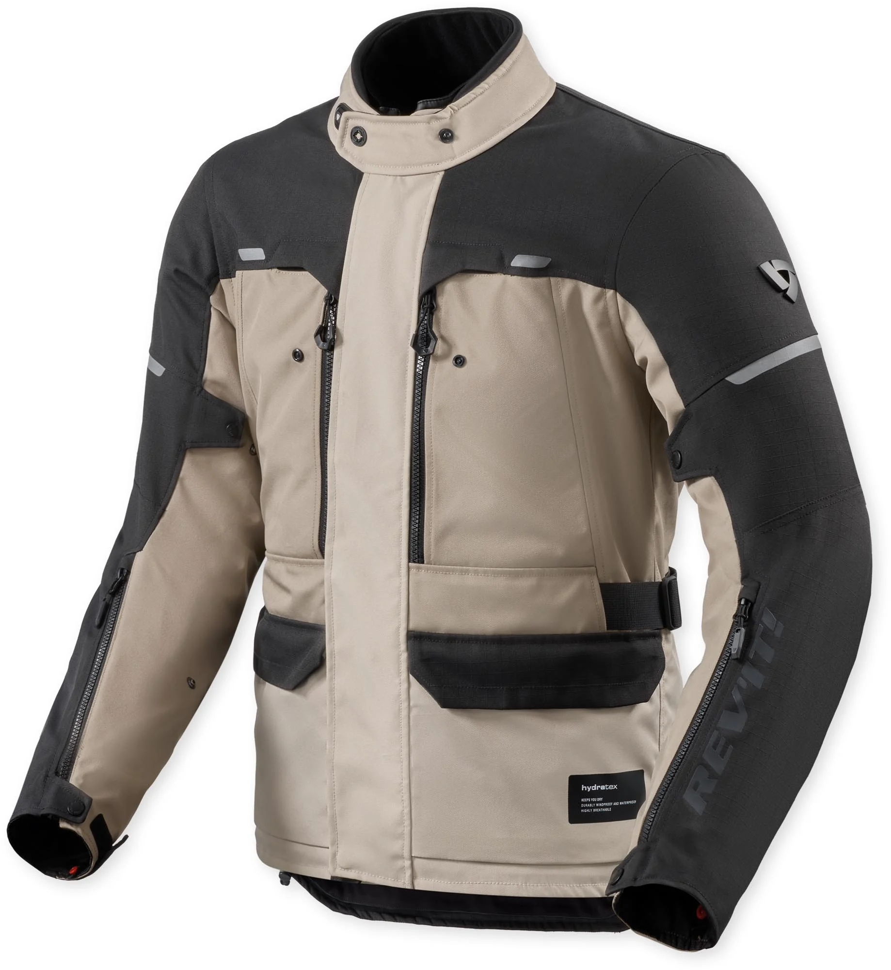 Revit Outback 5 H2O waterproof Motorcycle Textile Jacket sand/black