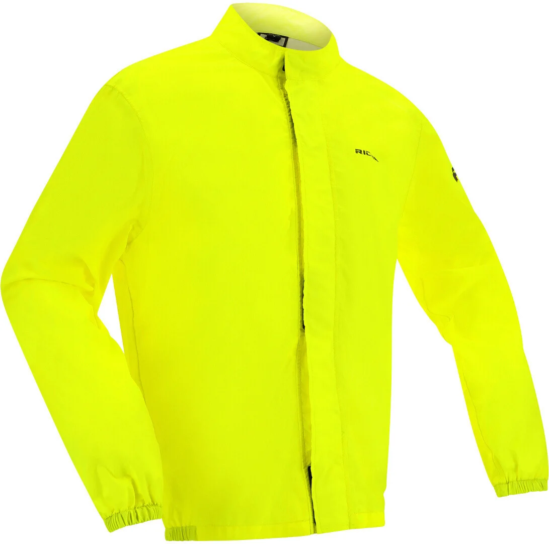 Richa Aquaguard Motorcycle Rain Jacket neon yellow