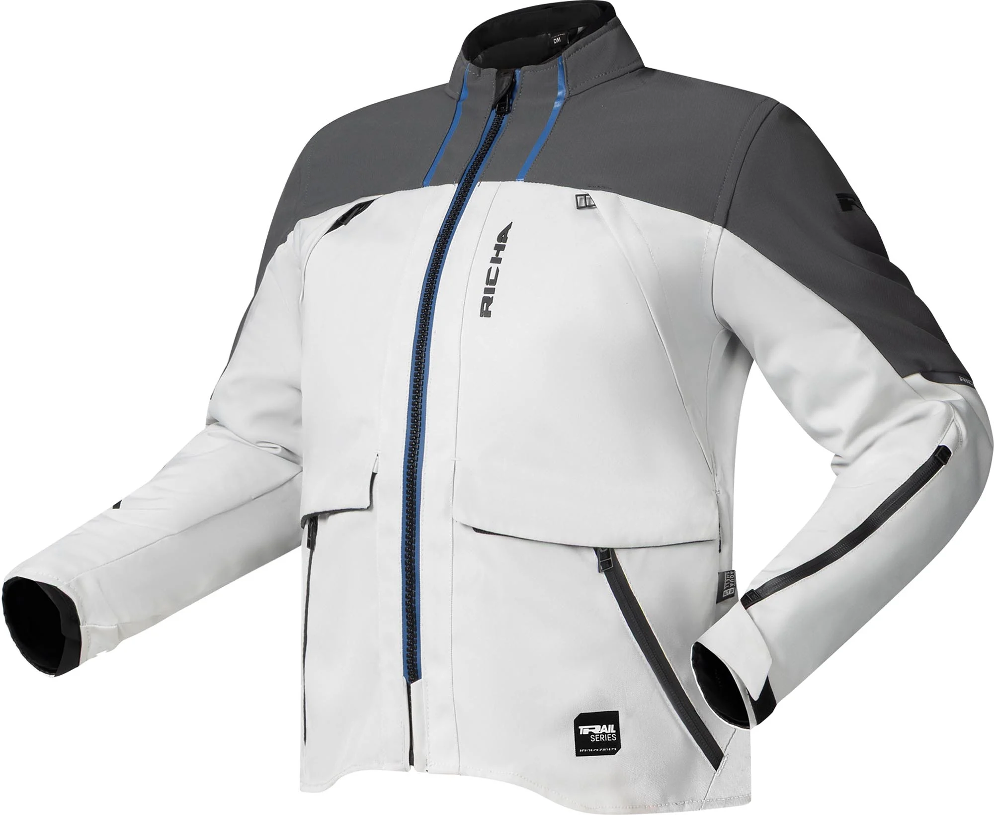 Richa Eternity waterproof Ladies Motorcycle Textile Jacket grey