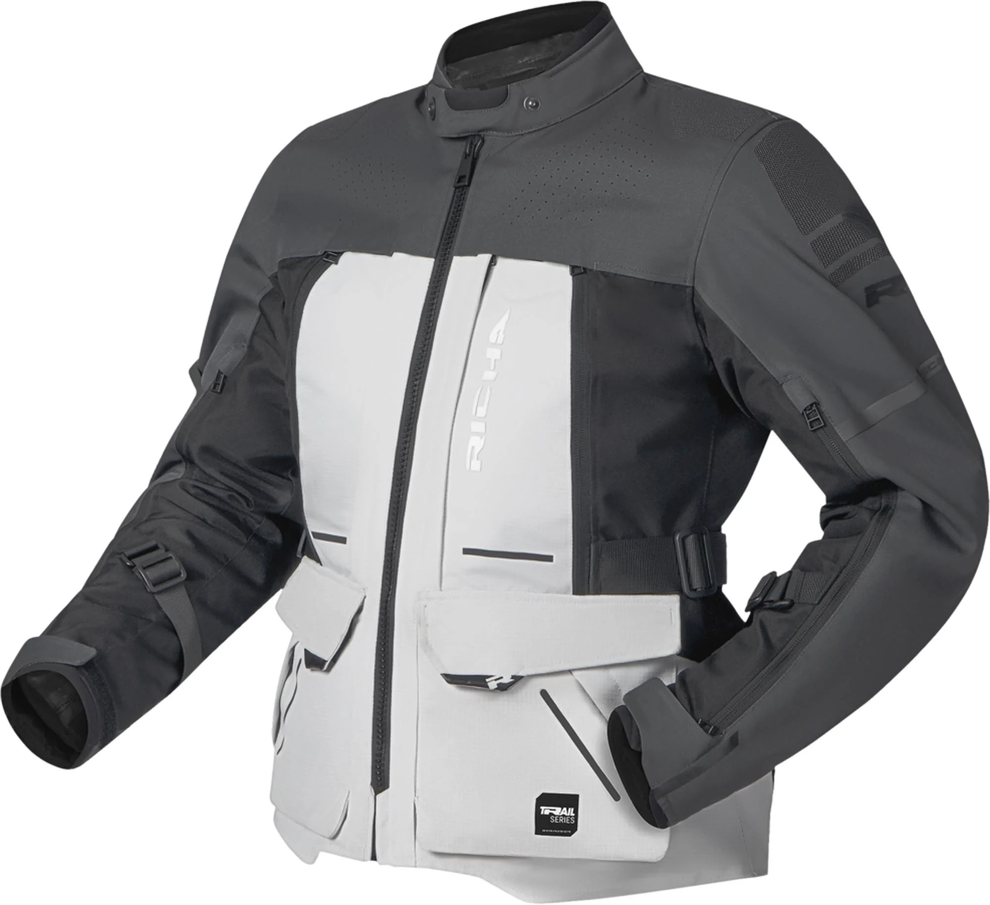 Richa Infinity 3 Adventure waterproof Ladies Motorcycle Textile Jacket grey