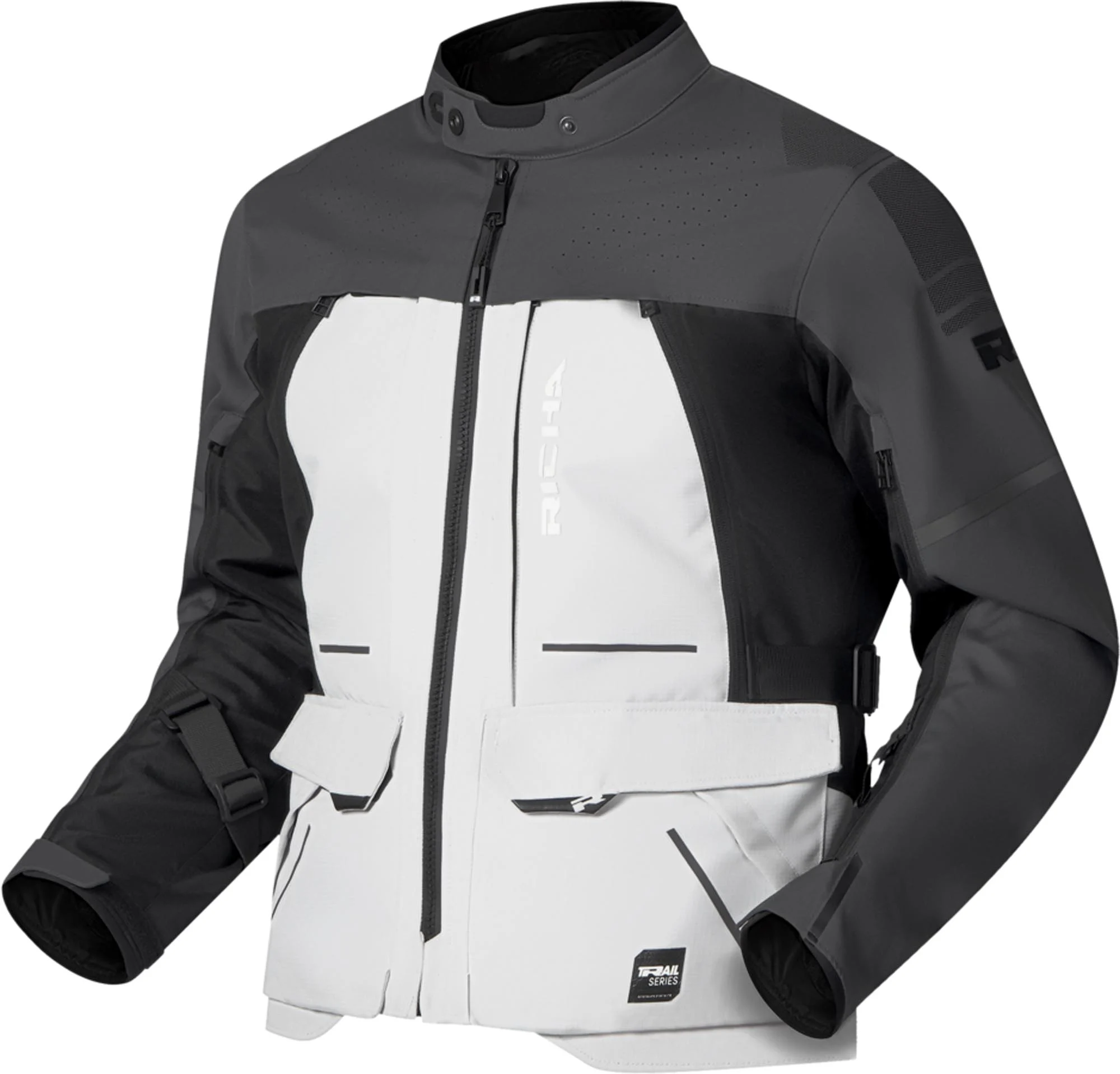 Richa Infinity 3 Adventure waterproof Motorcycle Textile Jacket grey