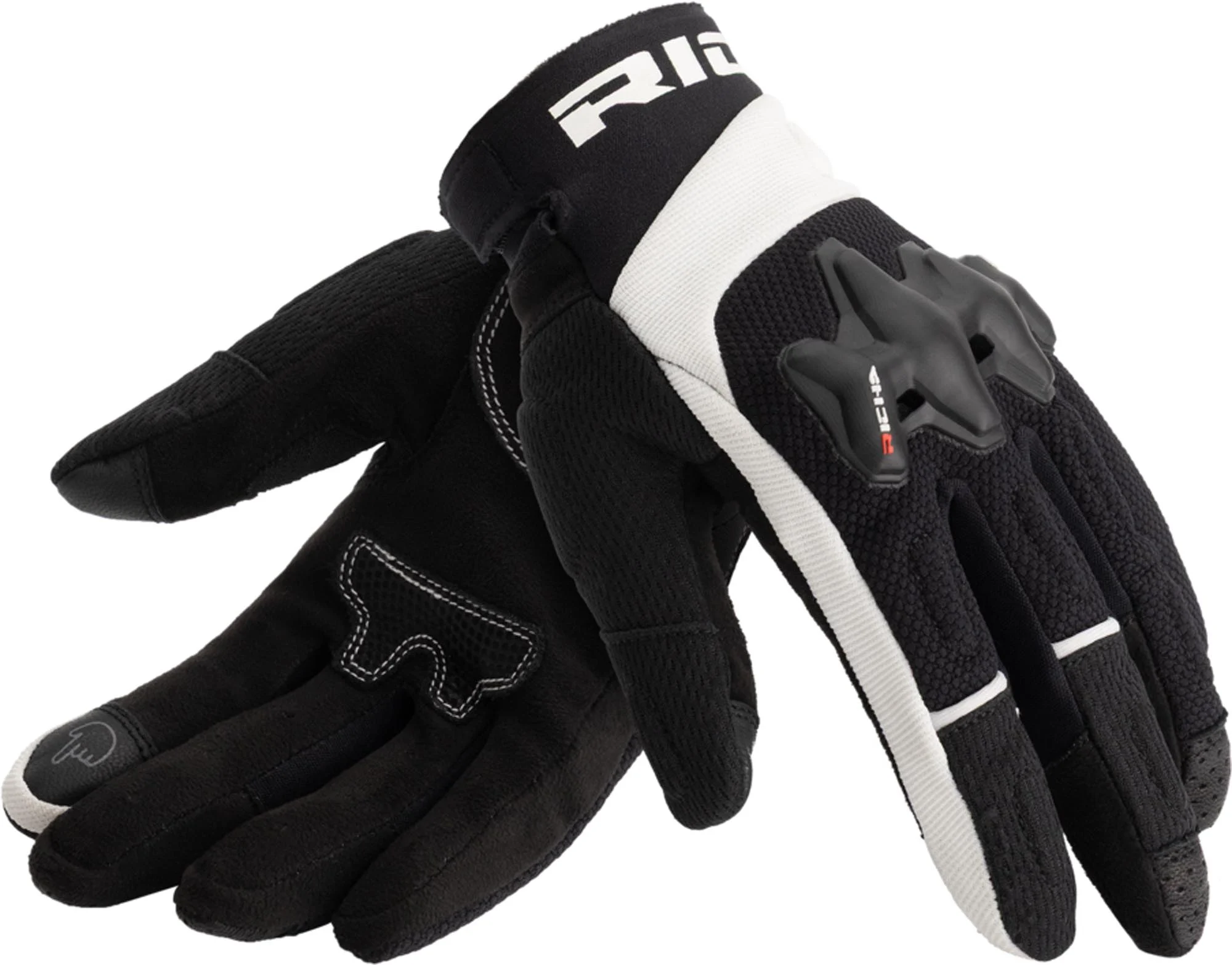 Richa Jetstream Motorcycle Gloves  black/white