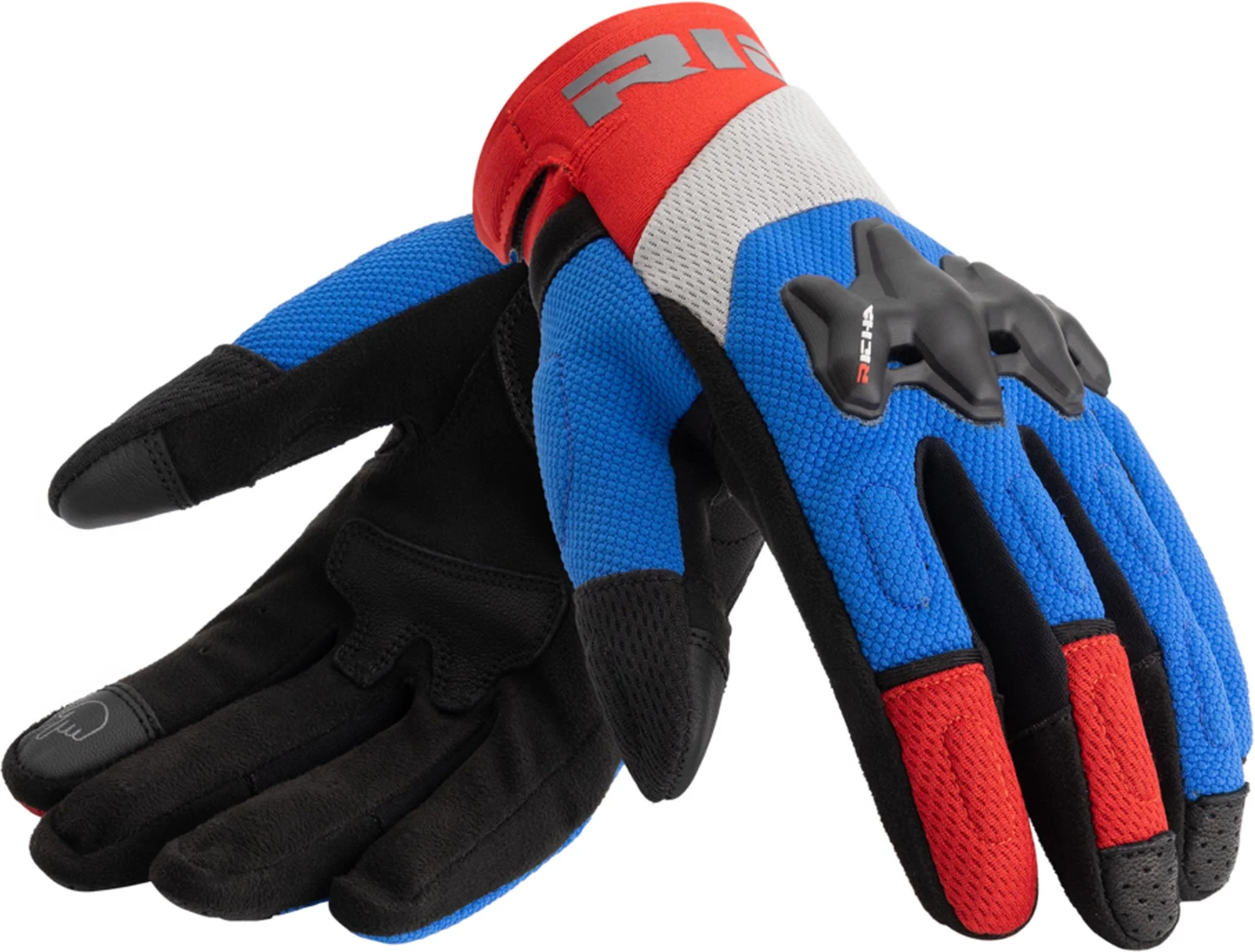 Richa Jetstream Motorcycle Gloves blue/red