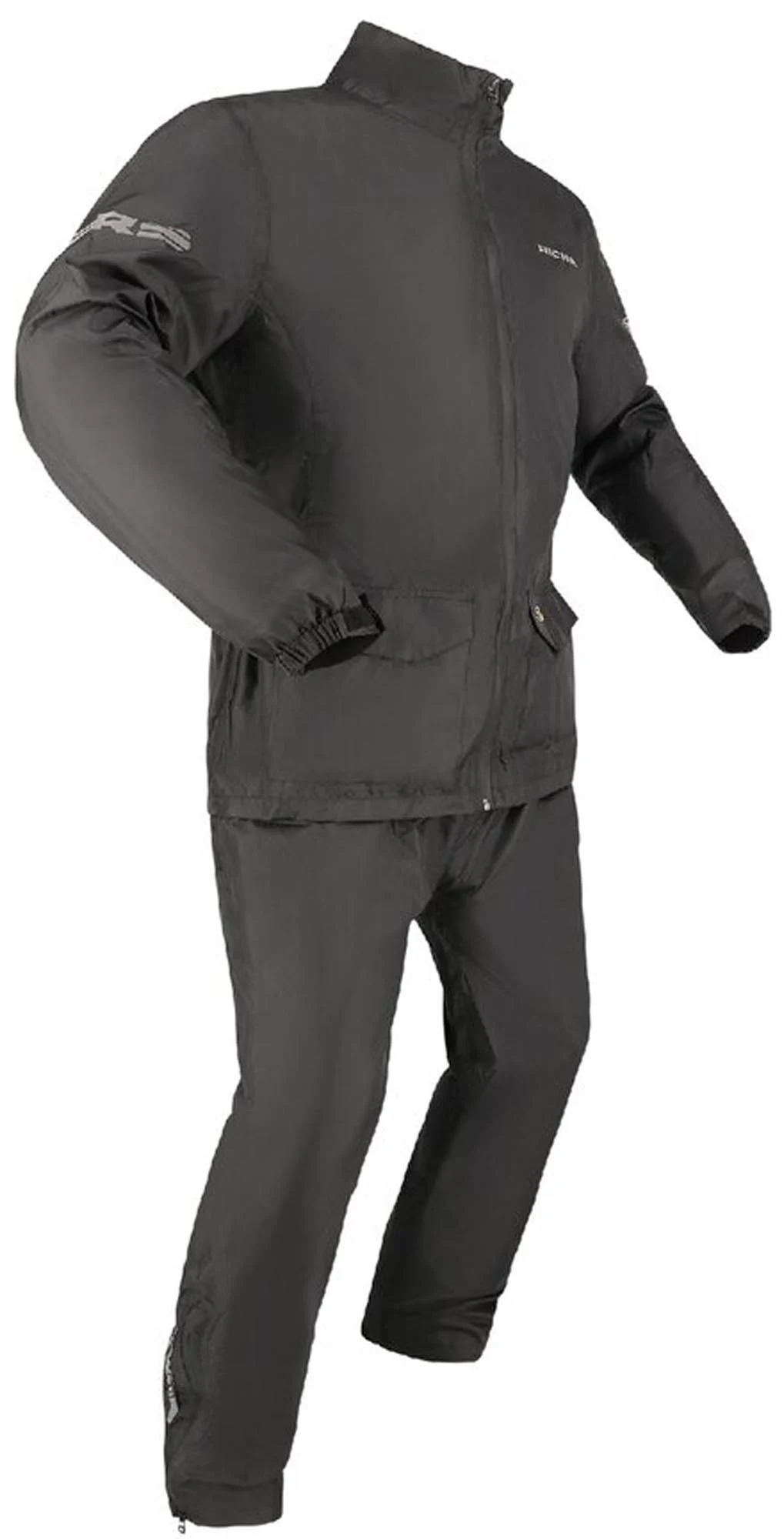 Richa Monsoon Two Piece Motorcycle Rain Suit black