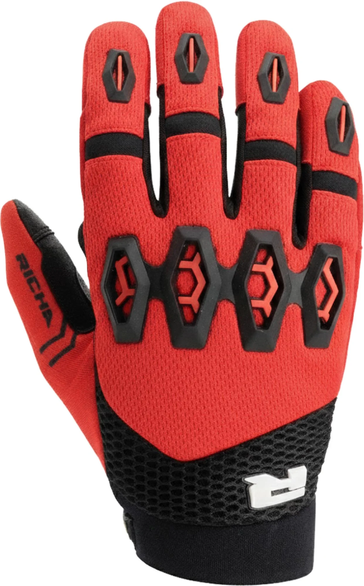 Richa R-MX Motocross Gloves black/red