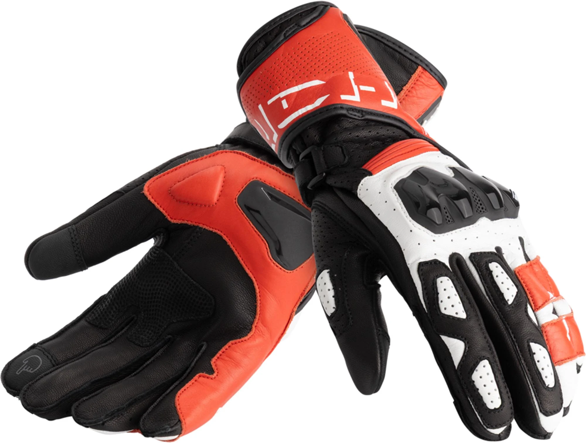 Richa RS-86 Motorcycle Gloves black/red
