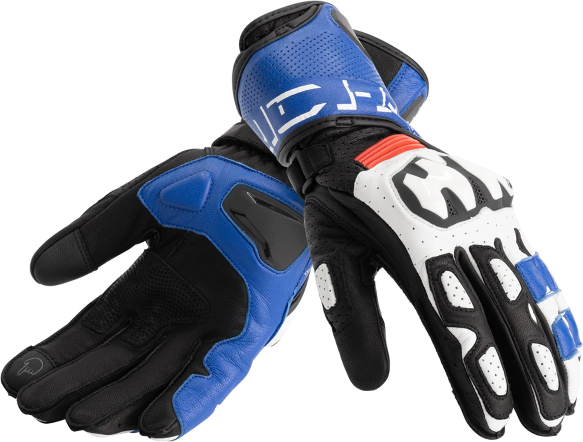 Richa RS-86 Motorcycle Gloves blue/red