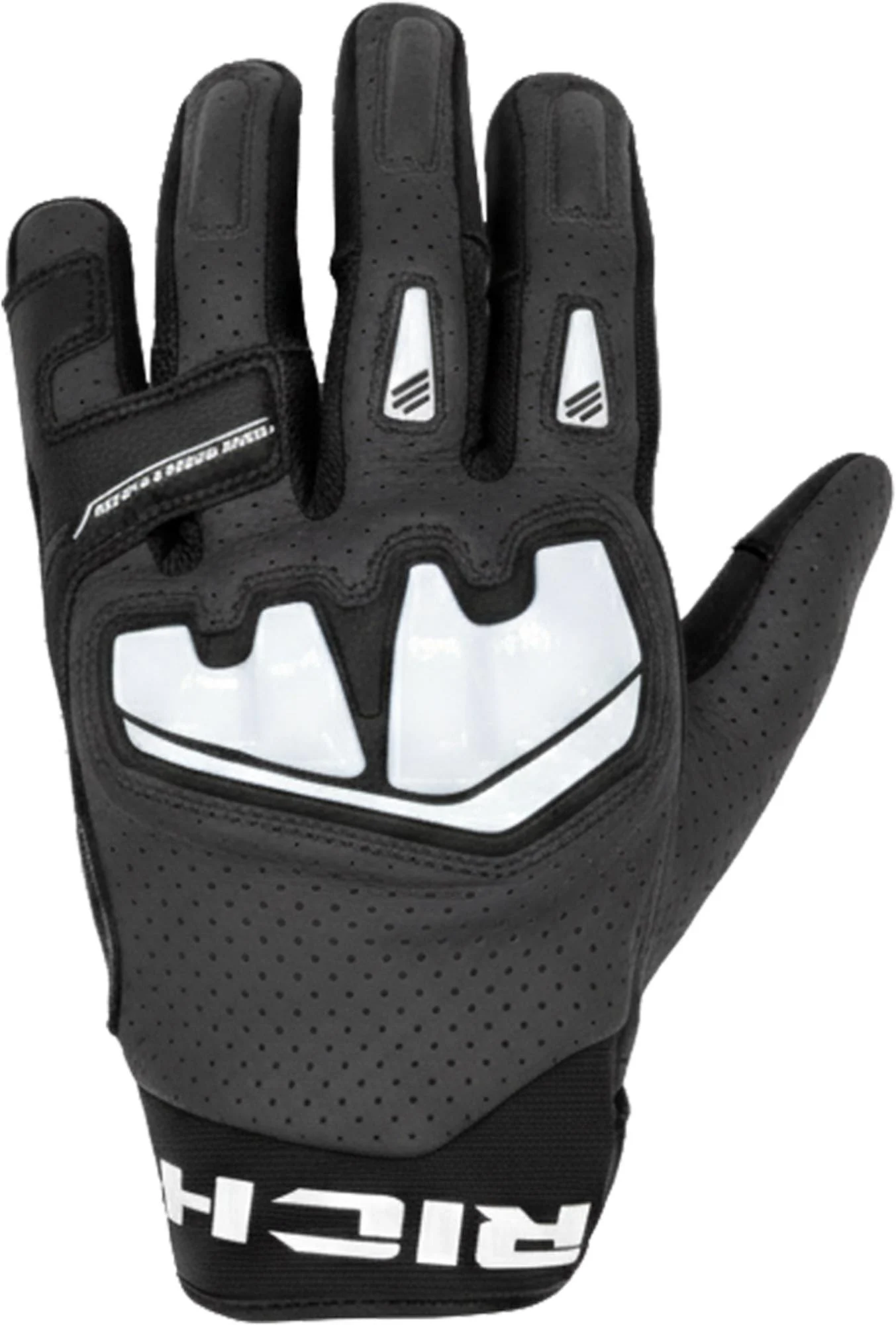Richa Stradale AP-X Motorcycle Gloves black/white