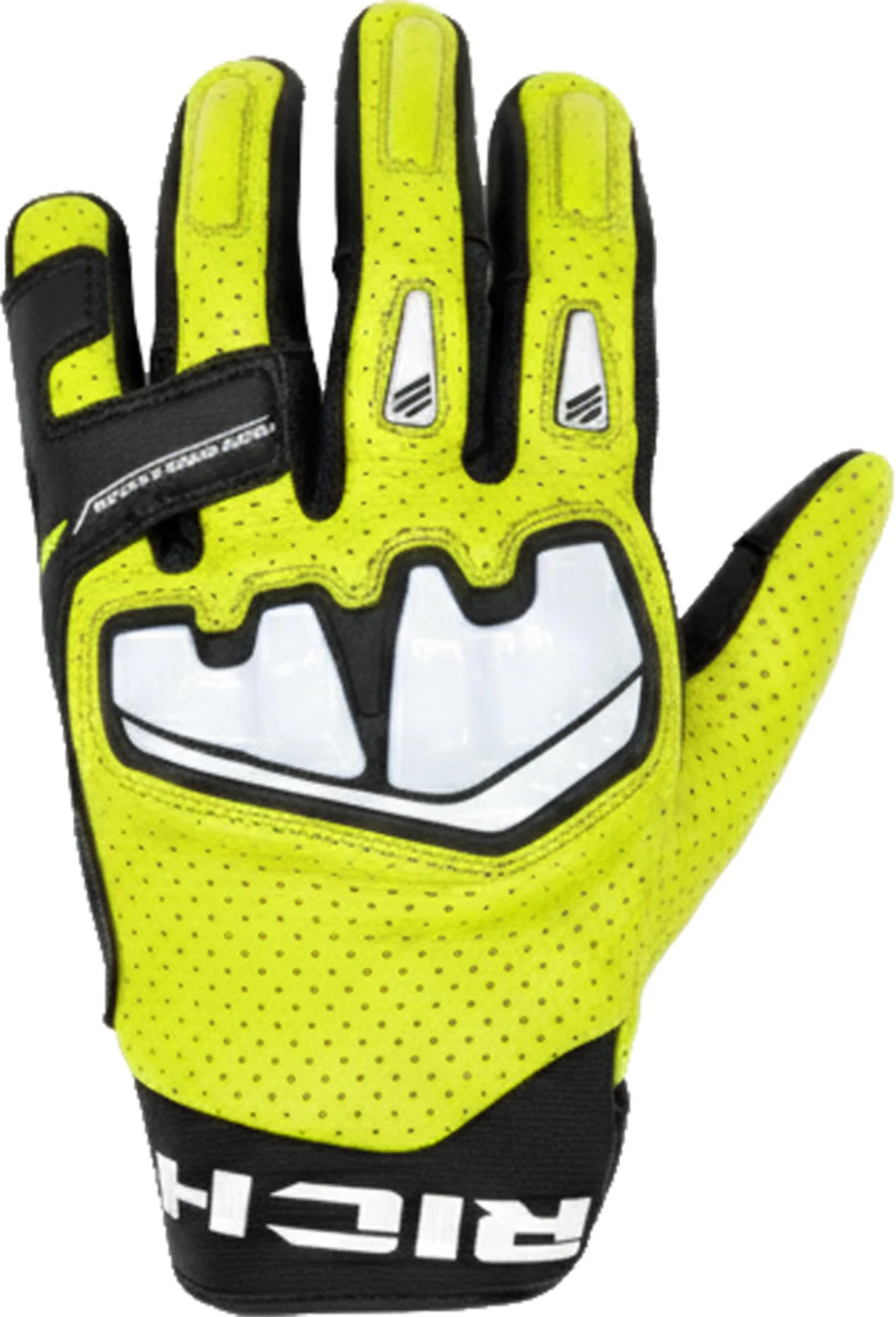 Richa Stradale AP-X Motorcycle Gloves black/yellow