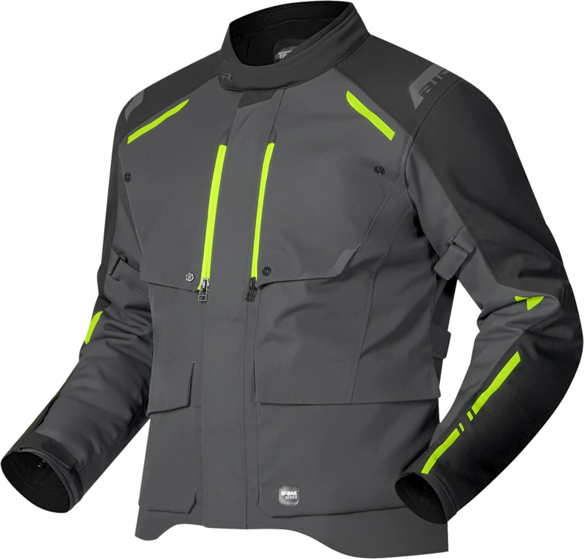 Richa Taurus waterproof Motorcycle Textile Jacket black/yellow