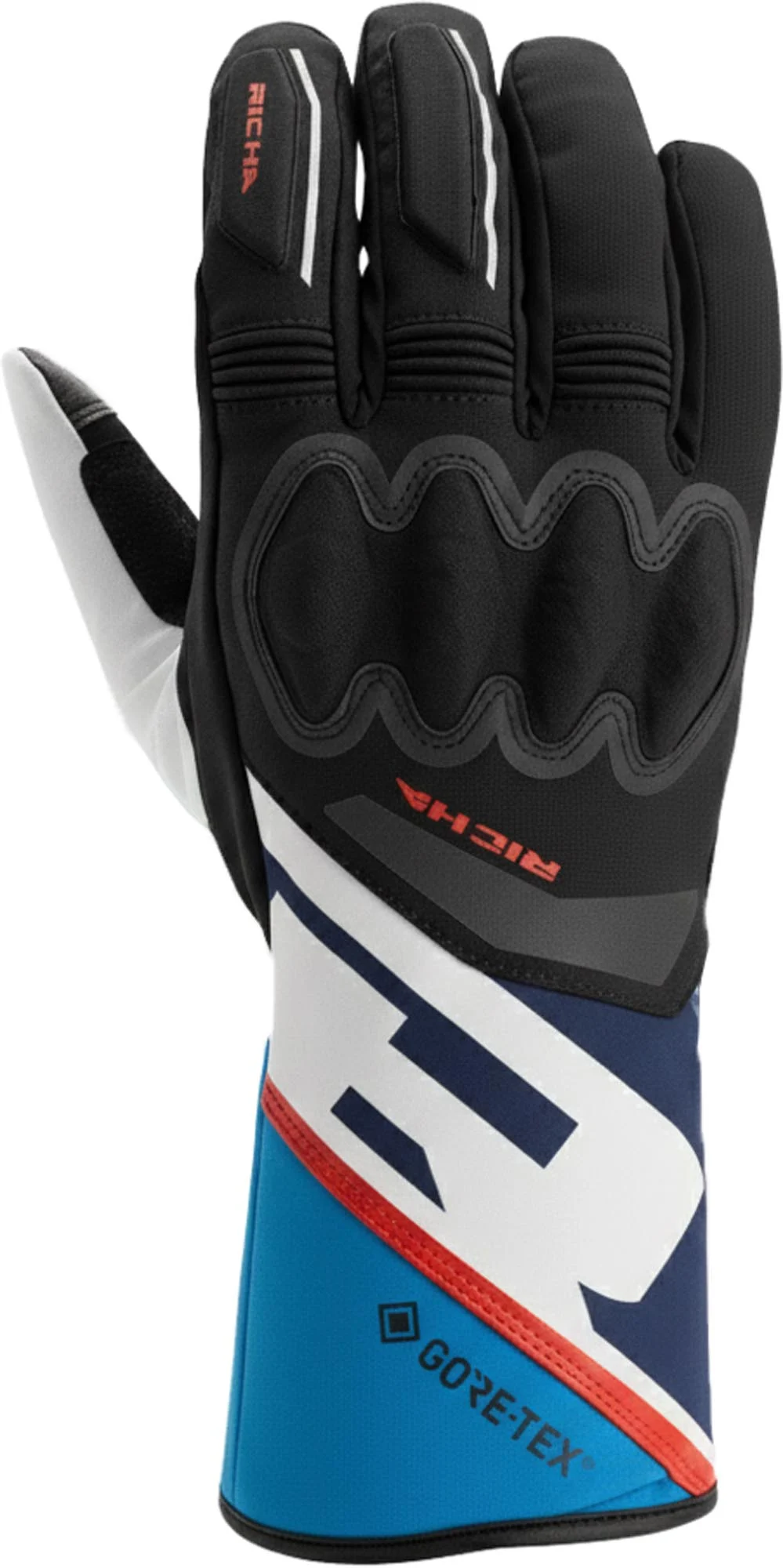 Richa Vision Gore-Tex waterproof Motorcycle Gloves blue