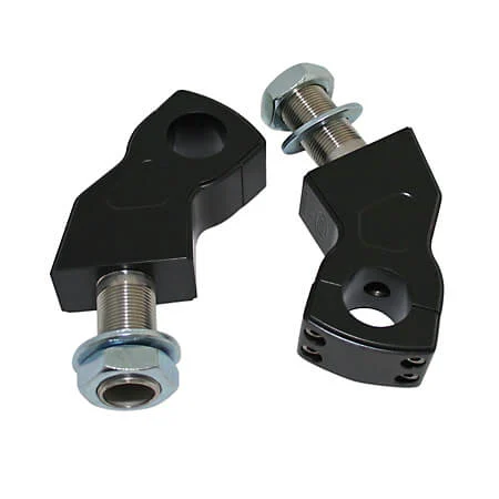 Ritz Alu Riser Lenkerhalter, curved Style, 60 mm, 1 Zoll, mit Kabelinnenführung