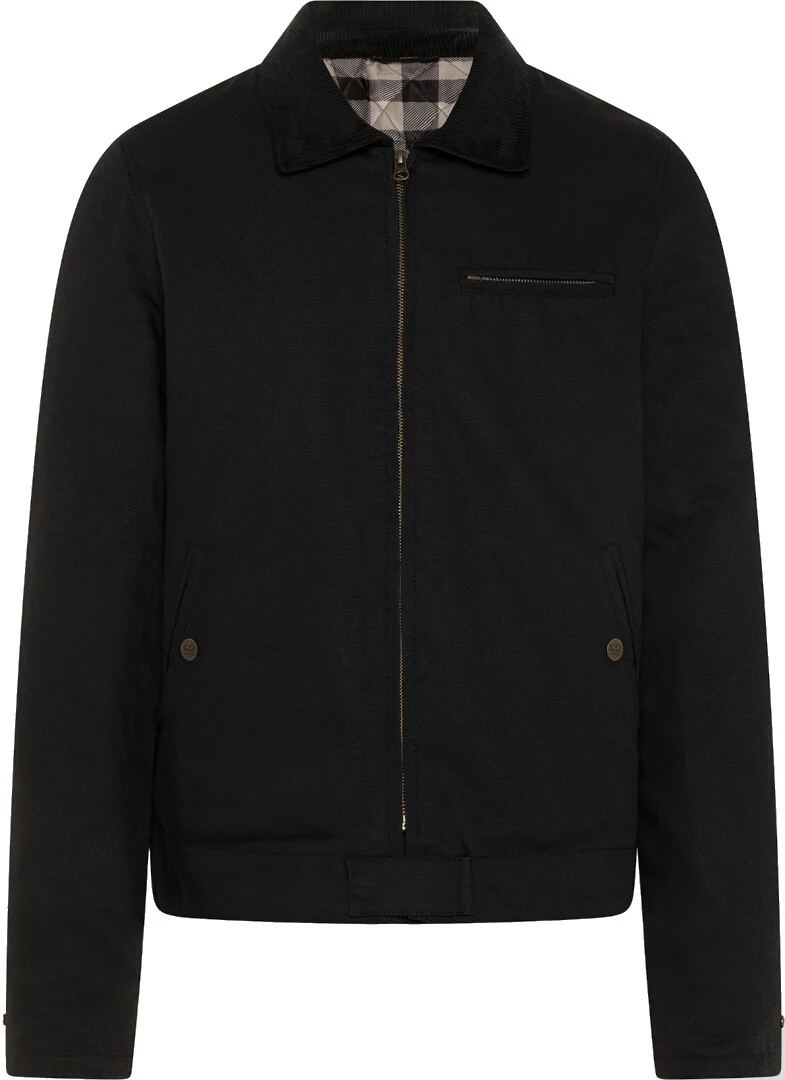 Rokker Canvas Motorcycle Textile Jacket black