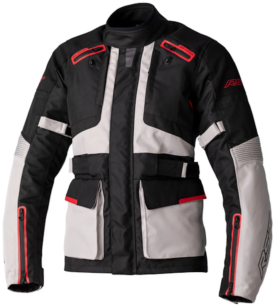 RST Endurance Ladies Motorcycle Textile Jacket black/grey/red