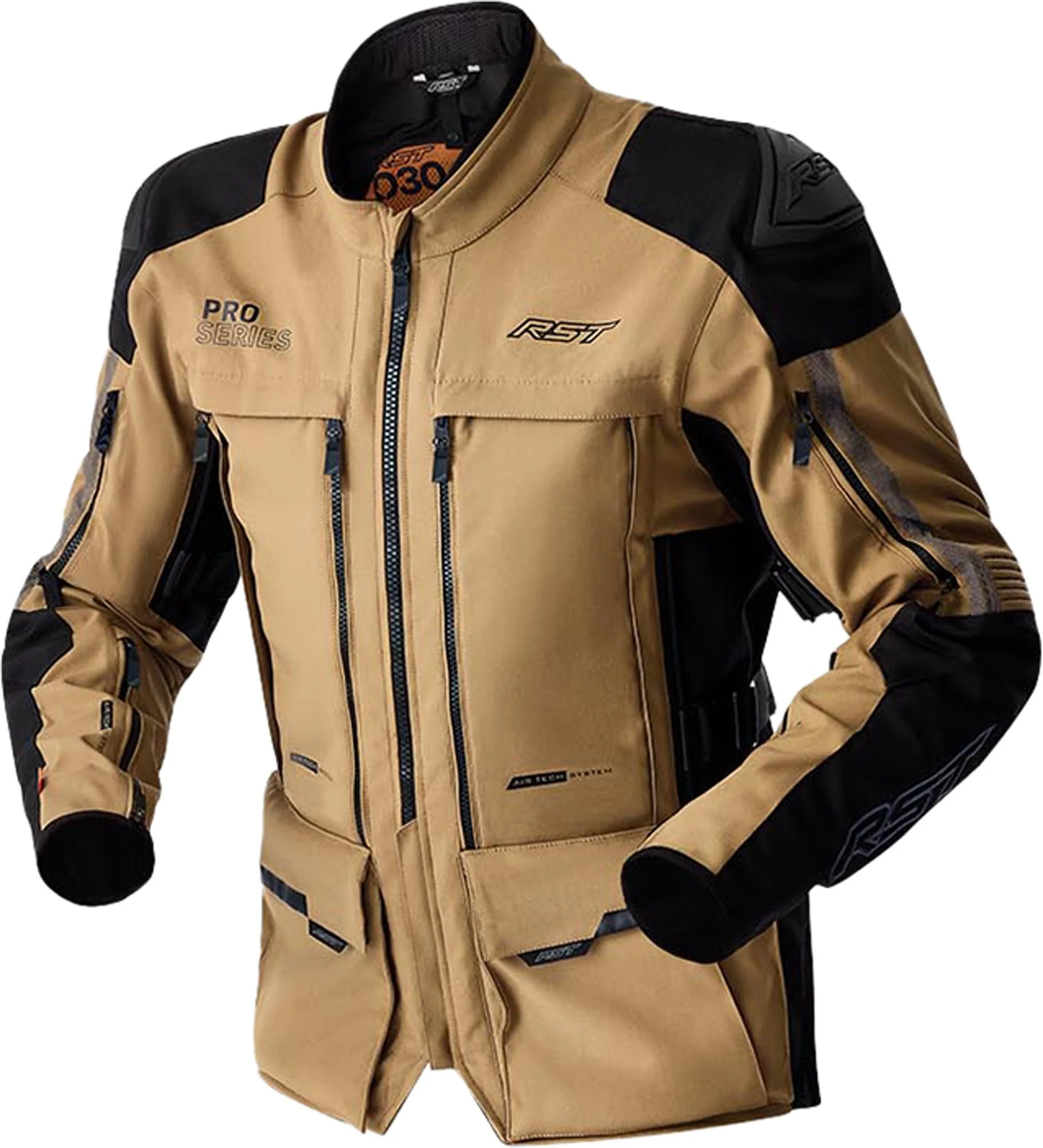 RST Pro Series Adventure D3O waterproof Motorcycle Textile Jacket sand/black