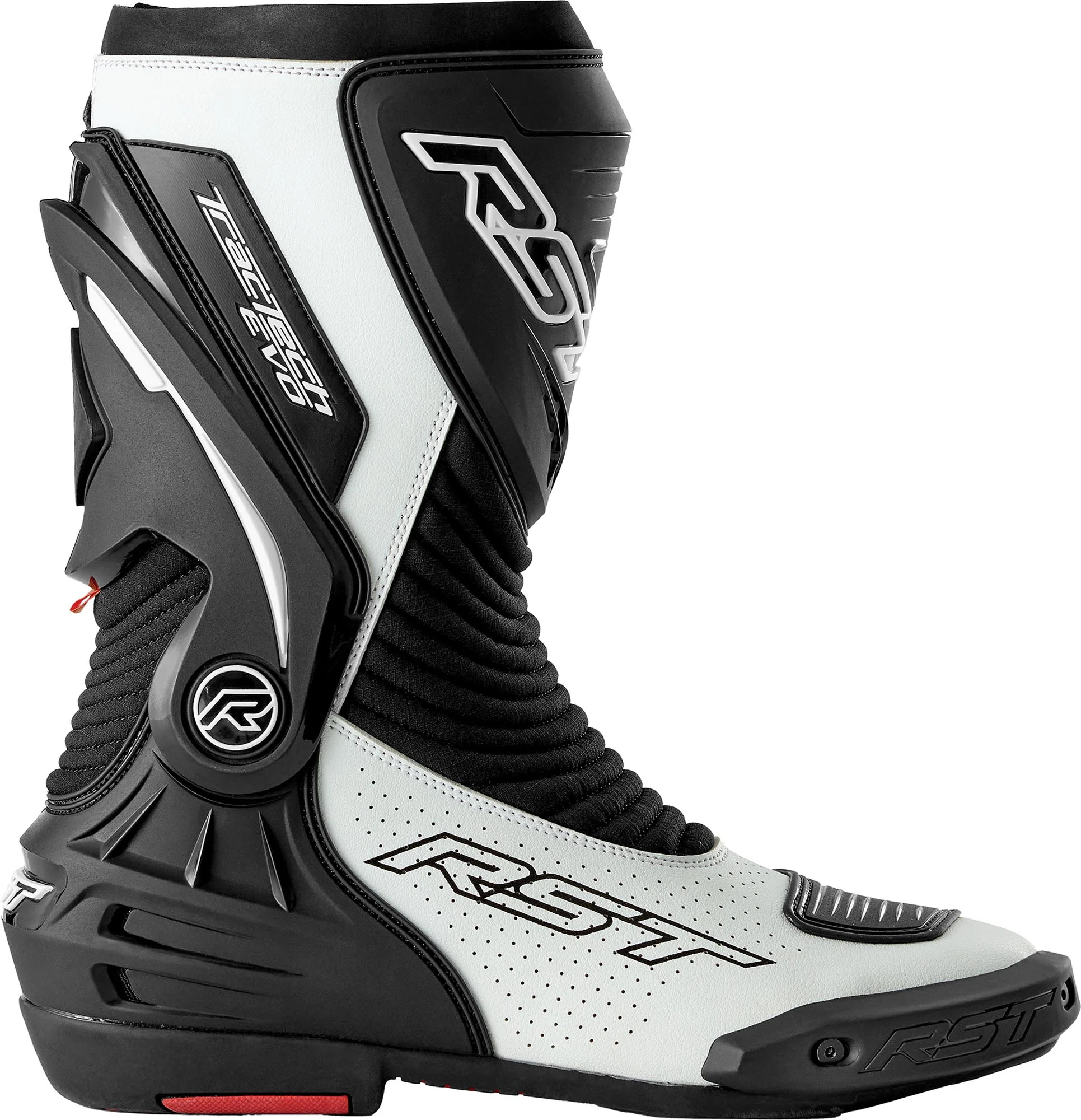 RST Tractech Evo D3O perforated Motorcycle Boots black/white