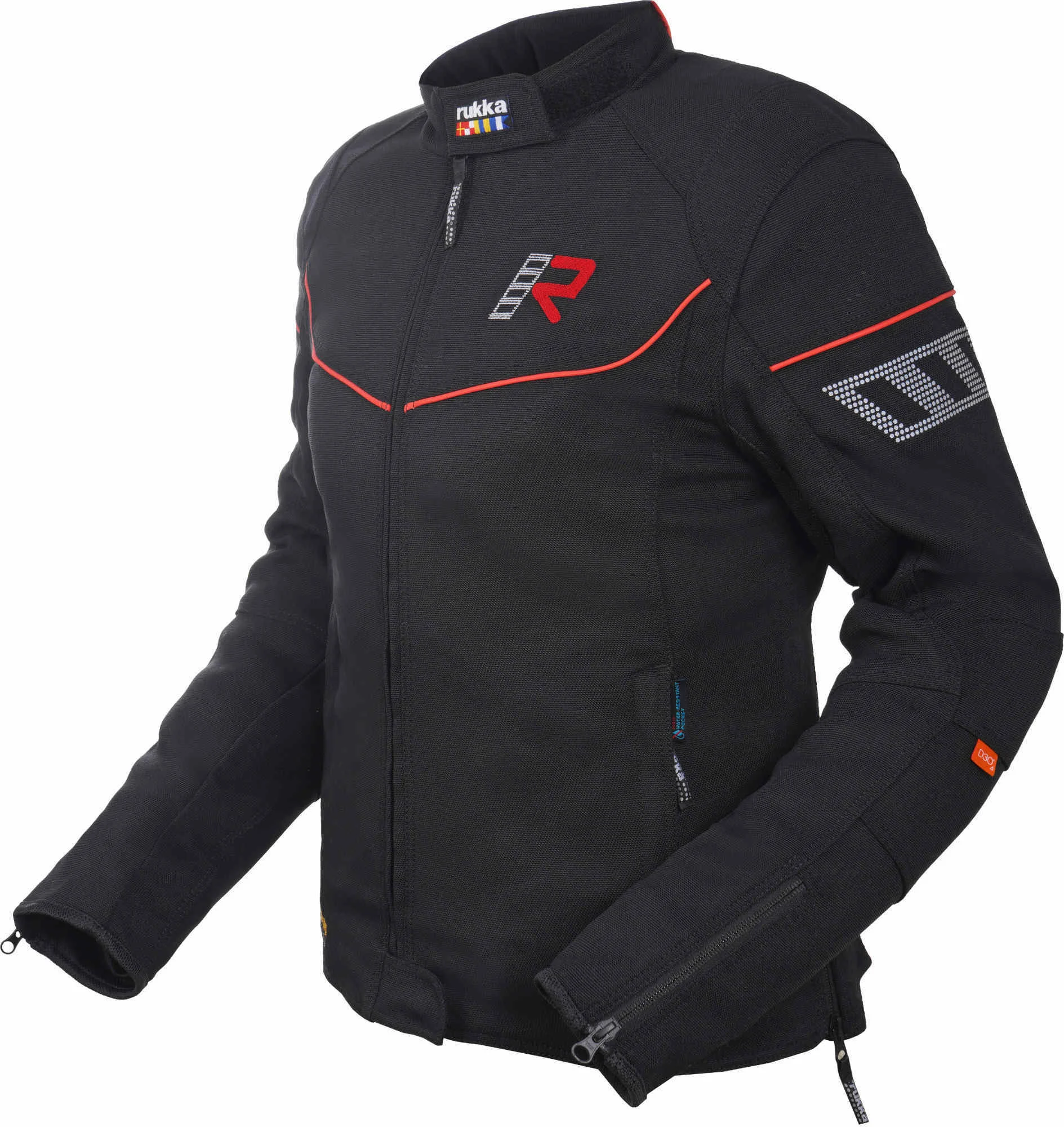 Rukka AirGobina 2.0 Ladies Motorcycle Textile Jacket black/red