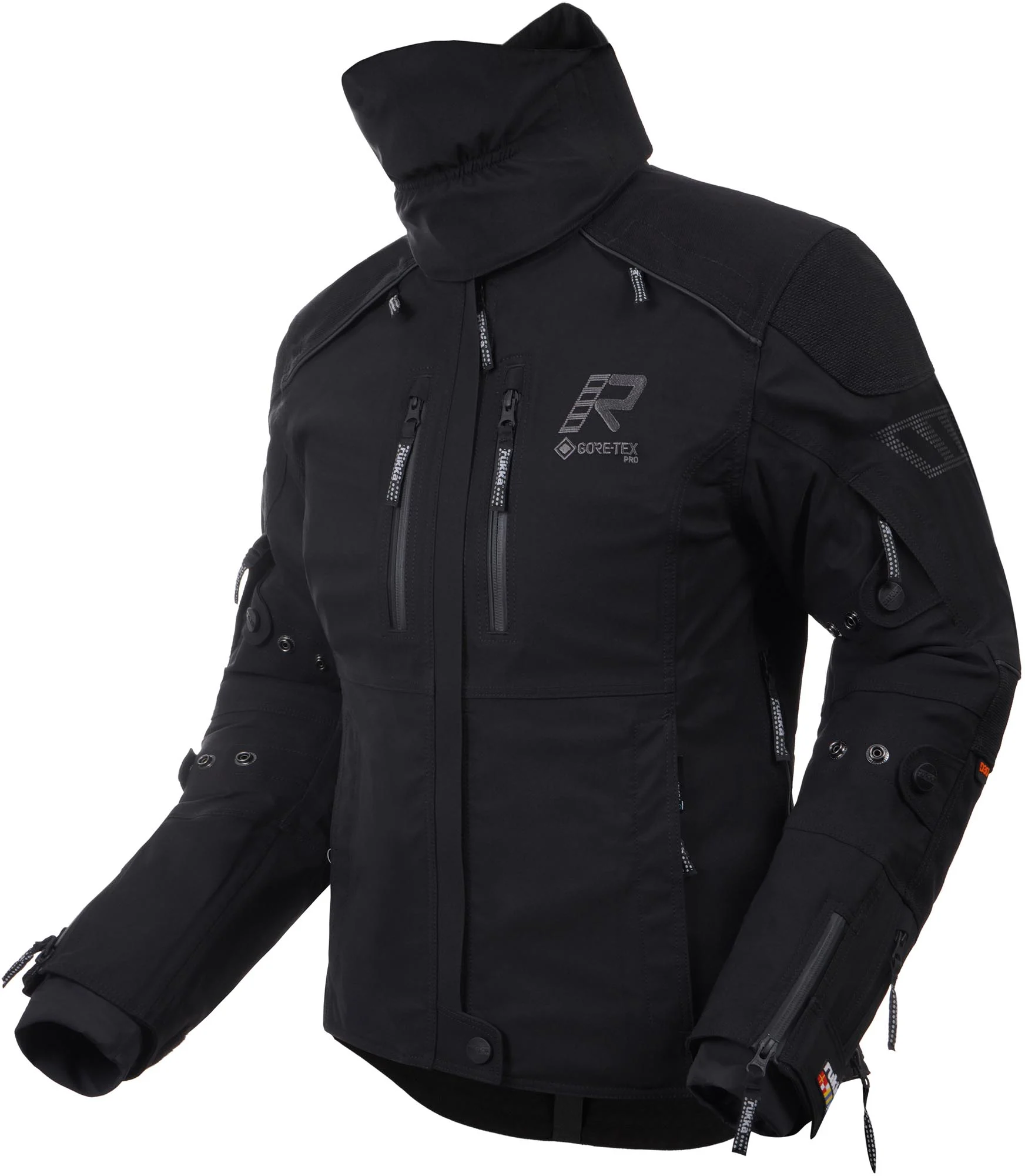 Rukka Flexorina waterproof Ladies Motorcycle Textile Jacket black/grey