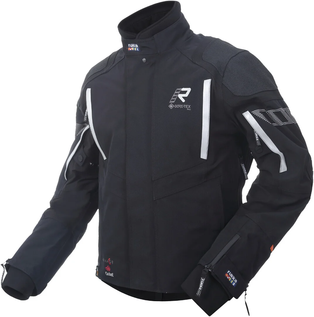 Rukka Shield-R Motorcycle Textile Jacket black/silver