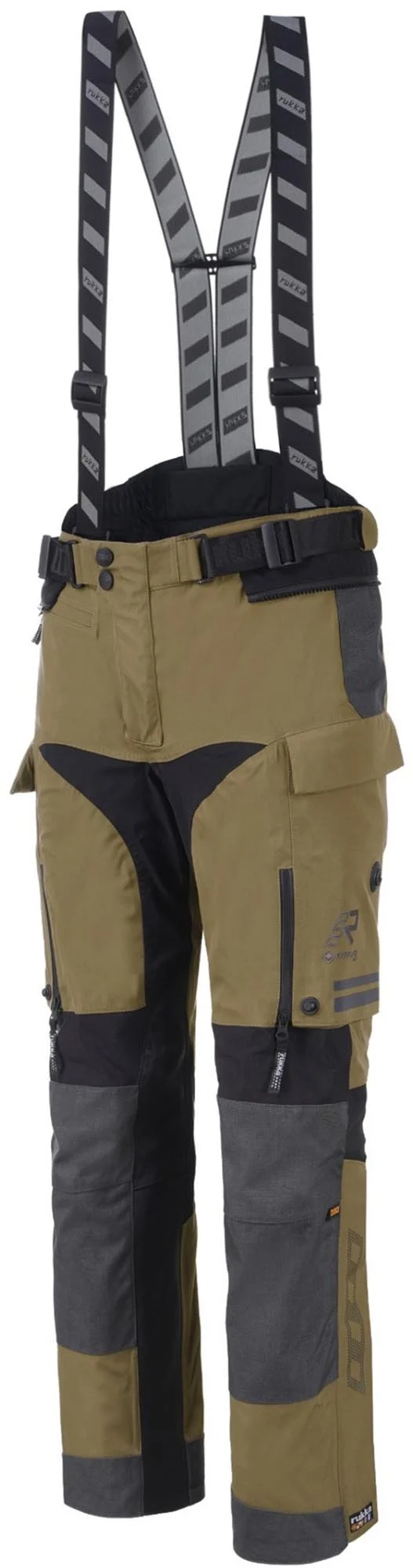 Rukka Titantrail-R GTX Motorcycle Textile Pants brown/black/grey