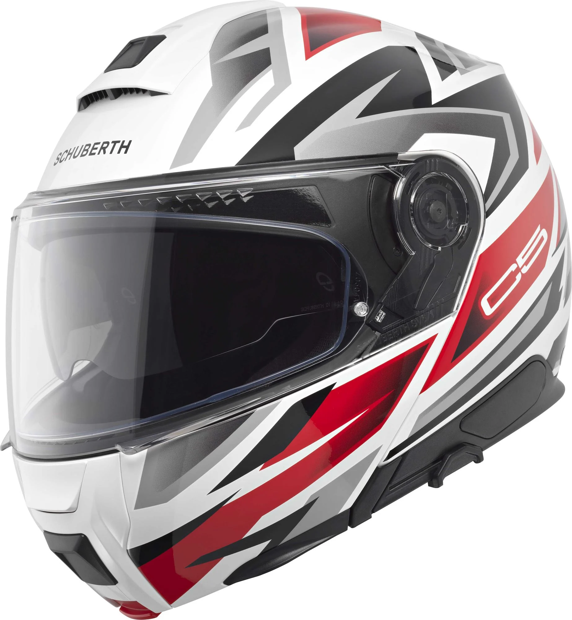 Schuberth C5 Zenith Helmet  red/white