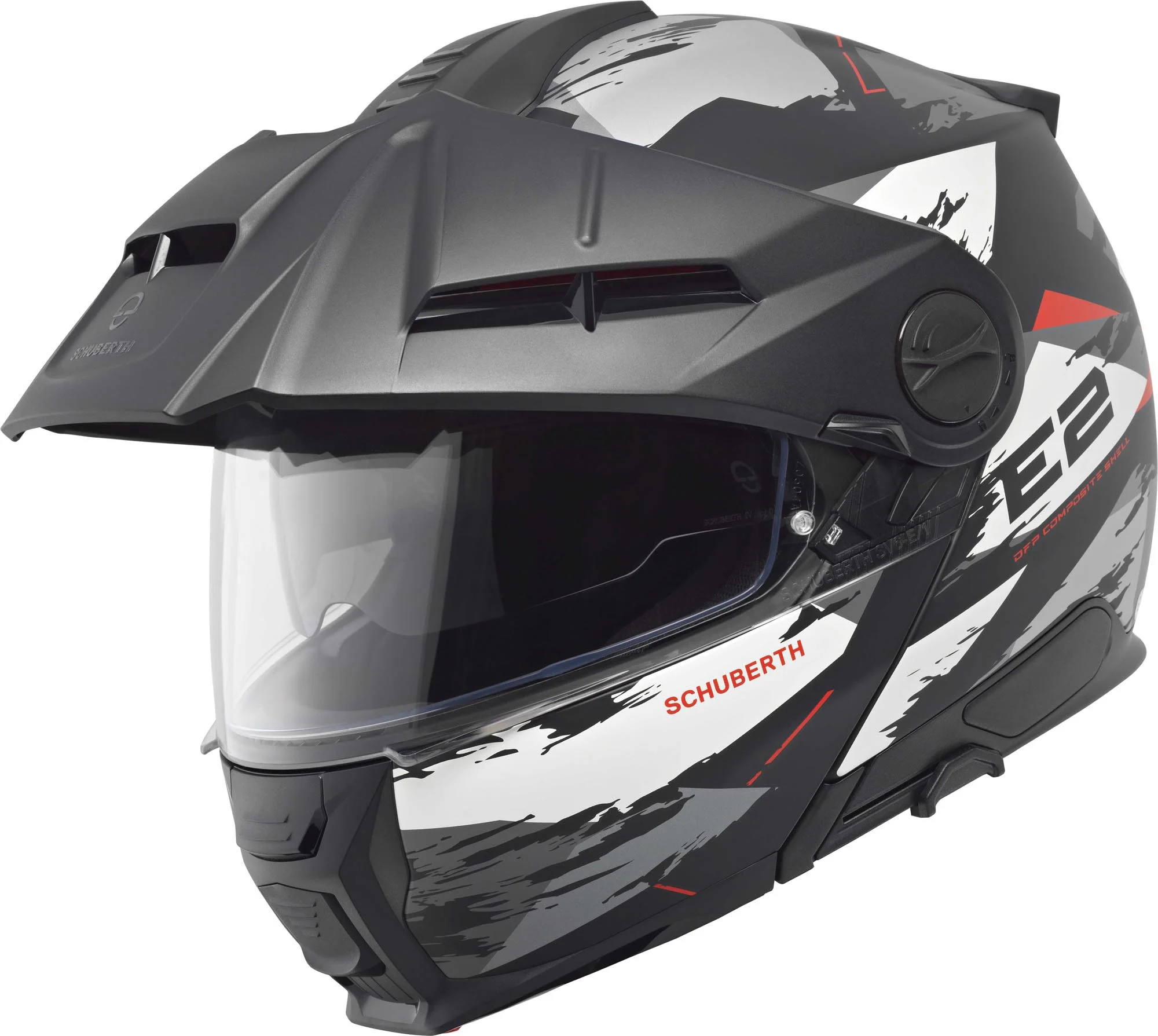 Schuberth E2 Trail Helmet grey/white